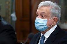 Mexico president returns after 2nd COVID-19 infection