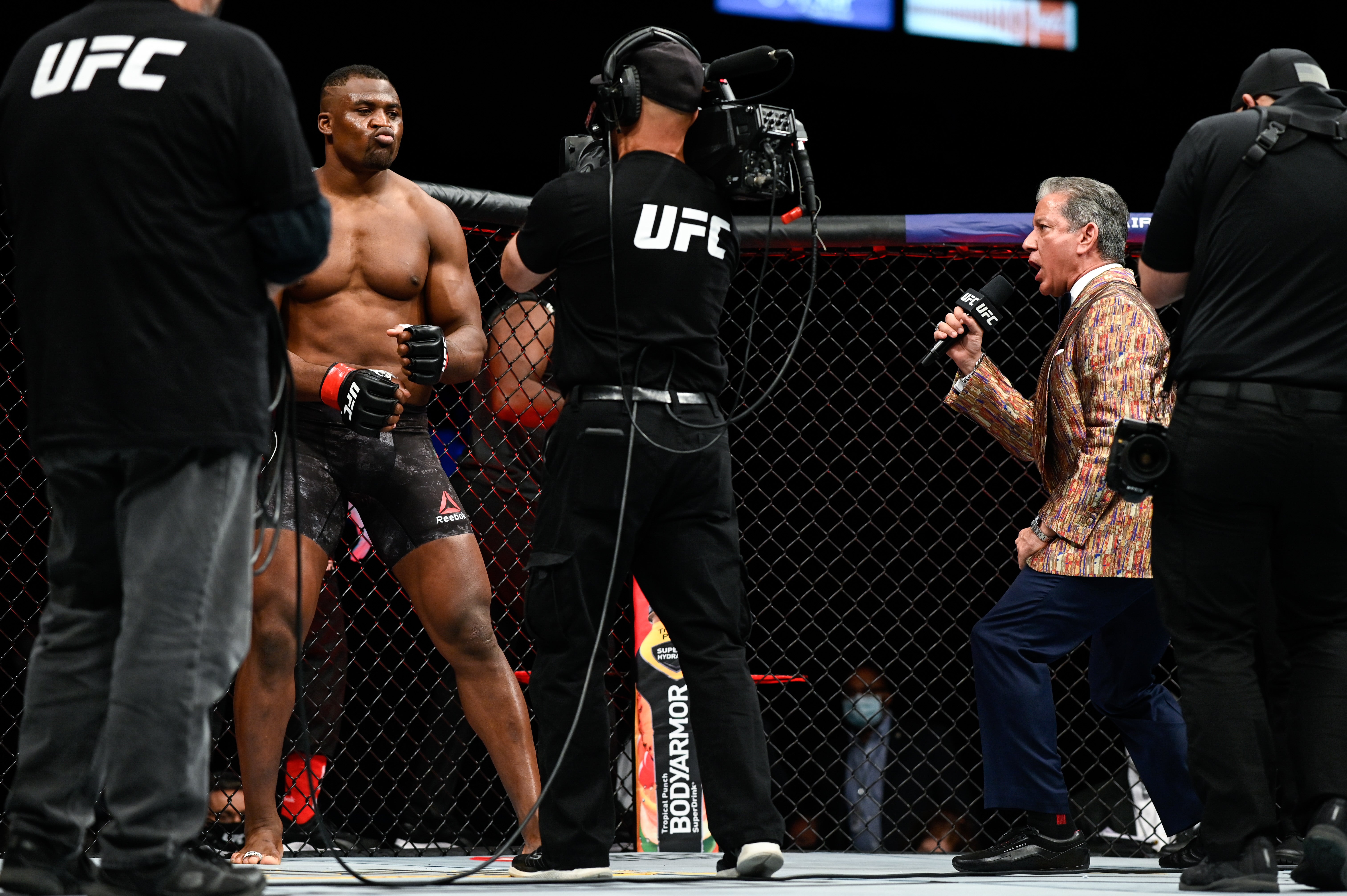 UFC heavyweight champion Francis Ngannou