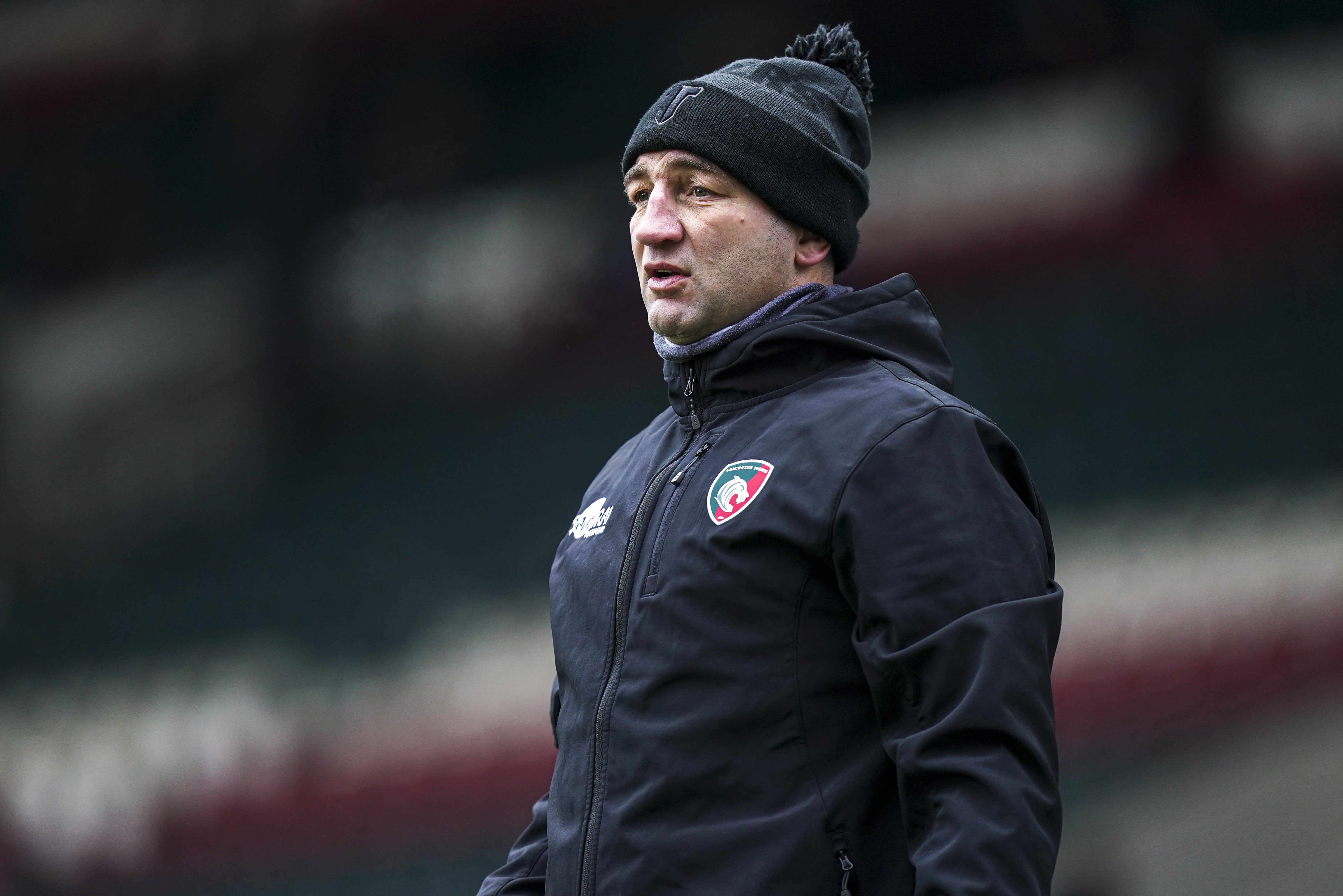 Leicester head coach Steve Borthwick (Mike Egerton/PA)