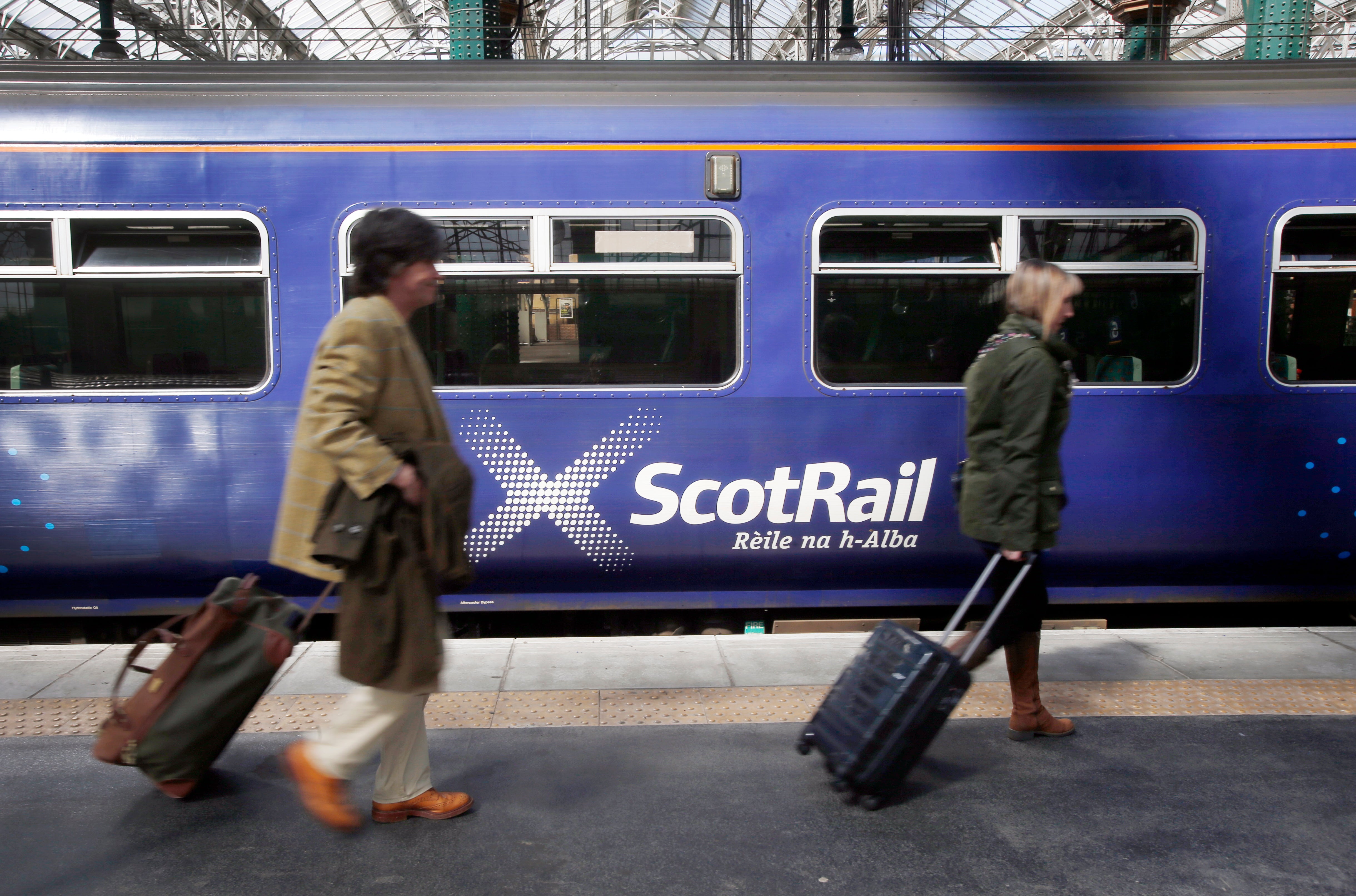 A ScotRail train (Danny Lawson/PA)