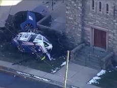 Philadelphia helicopter crash: Four people, including baby, survive crash that narrowly misses a church