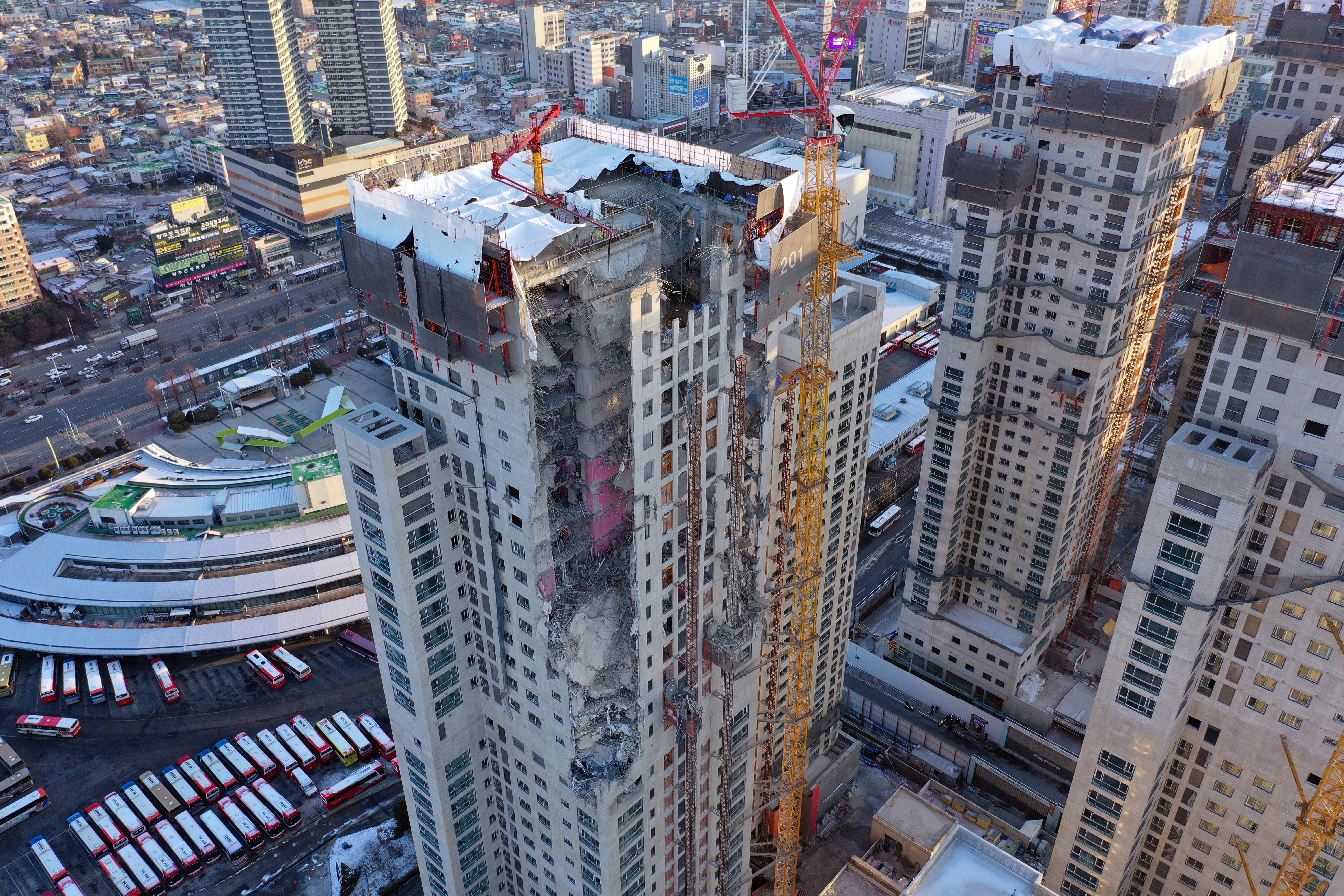 South Korea Building Collapse