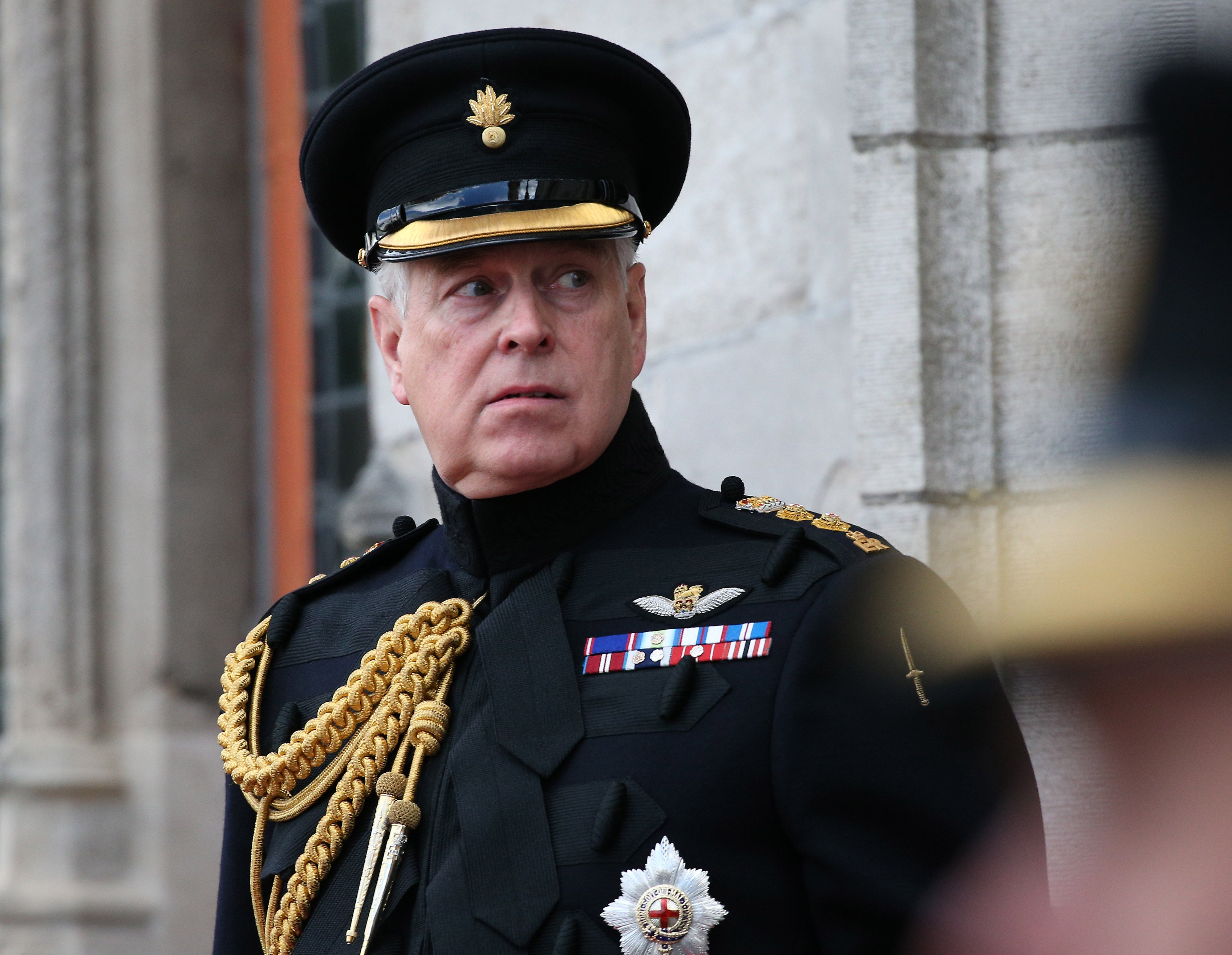 The Duke of York in his role as colonel of the Grenadier Guards (Jonathan Brady/PA)