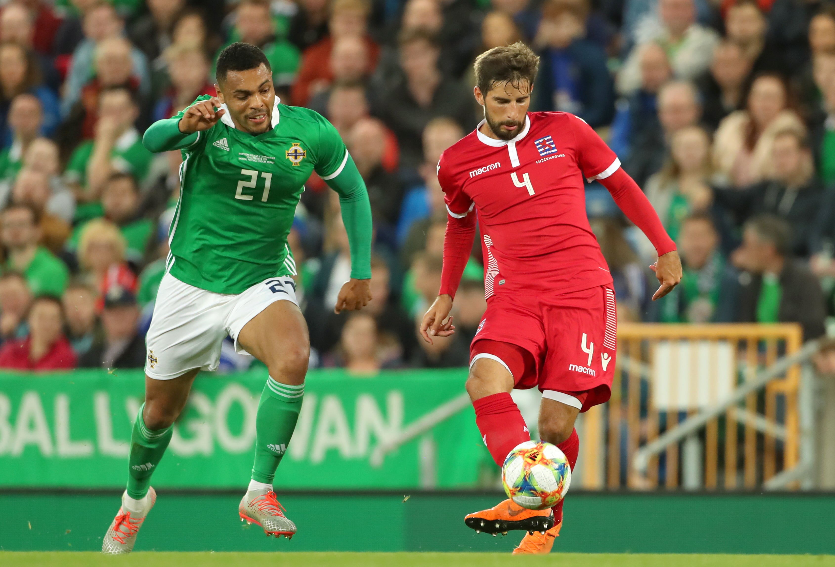 Northern Ireland will face Luxembourg in a friendly in March (Liam McBurney/PA)