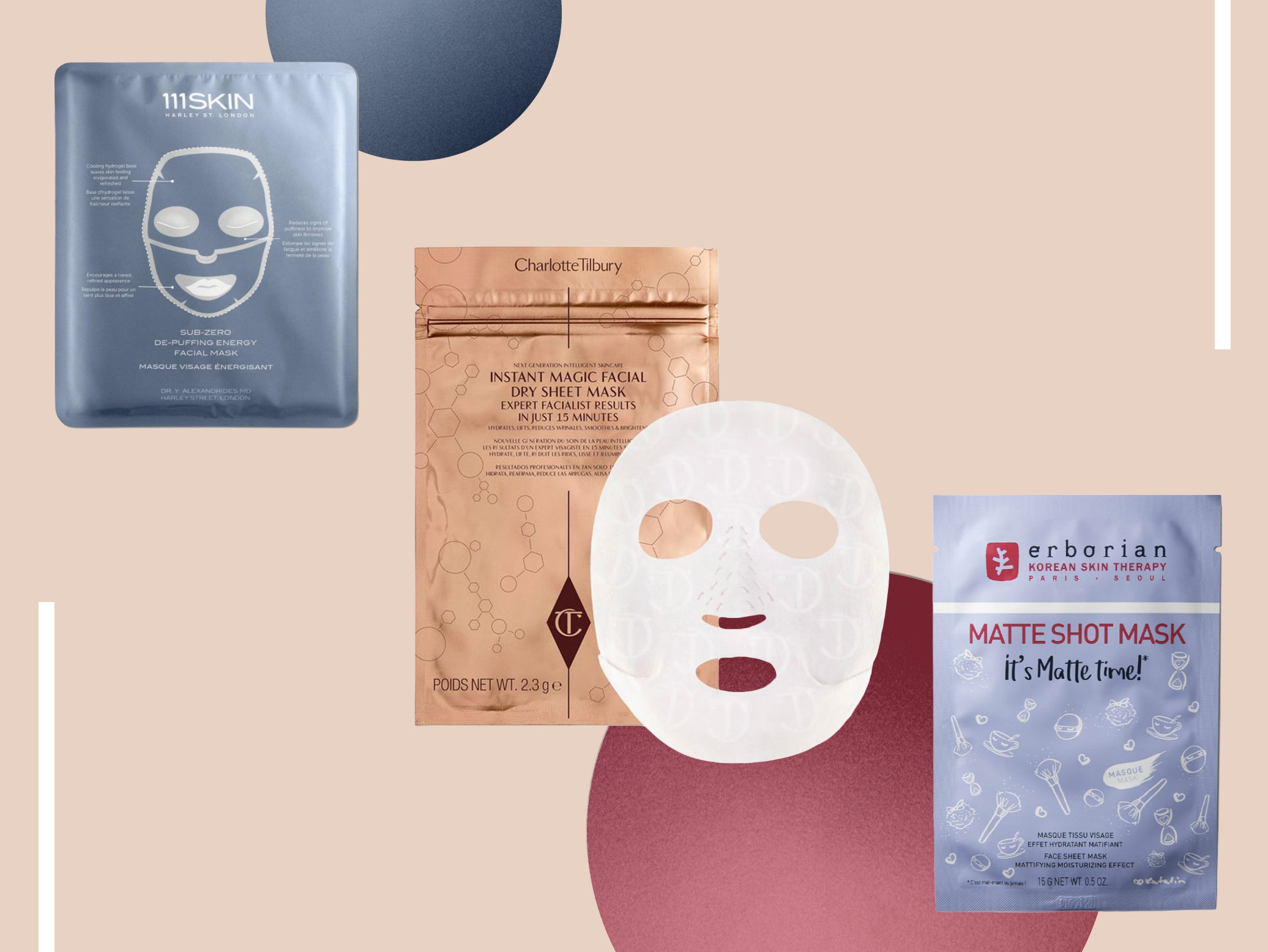 Sheet masks can rejuvenate your complexion in just 10 minutes, minus the mess of scrubs, peels and washes