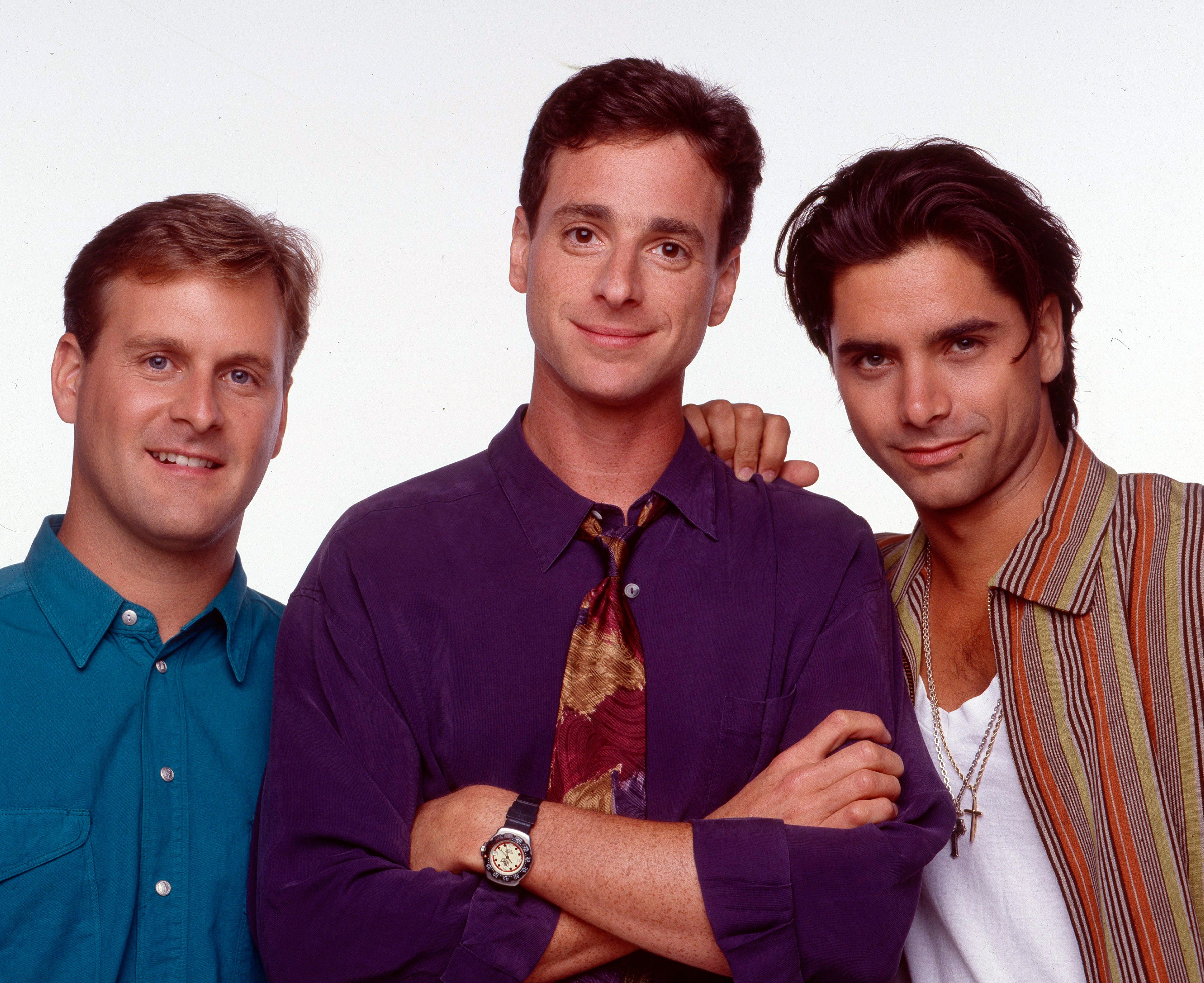 Dave Coulier, Bob Saget, John Stamos in promotional photo for ‘Full House’