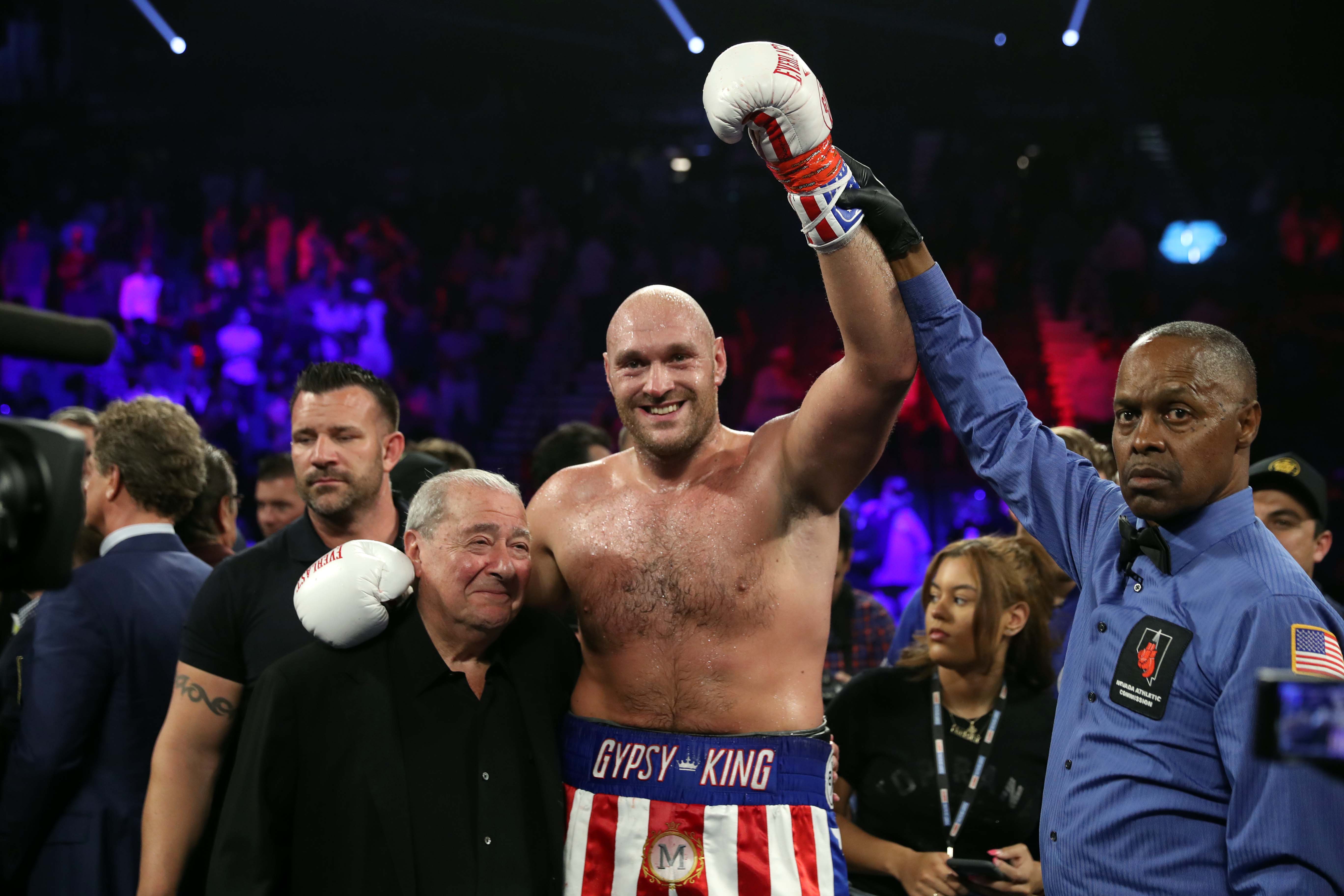 Tyson Fury is a heavyweight champion of the world