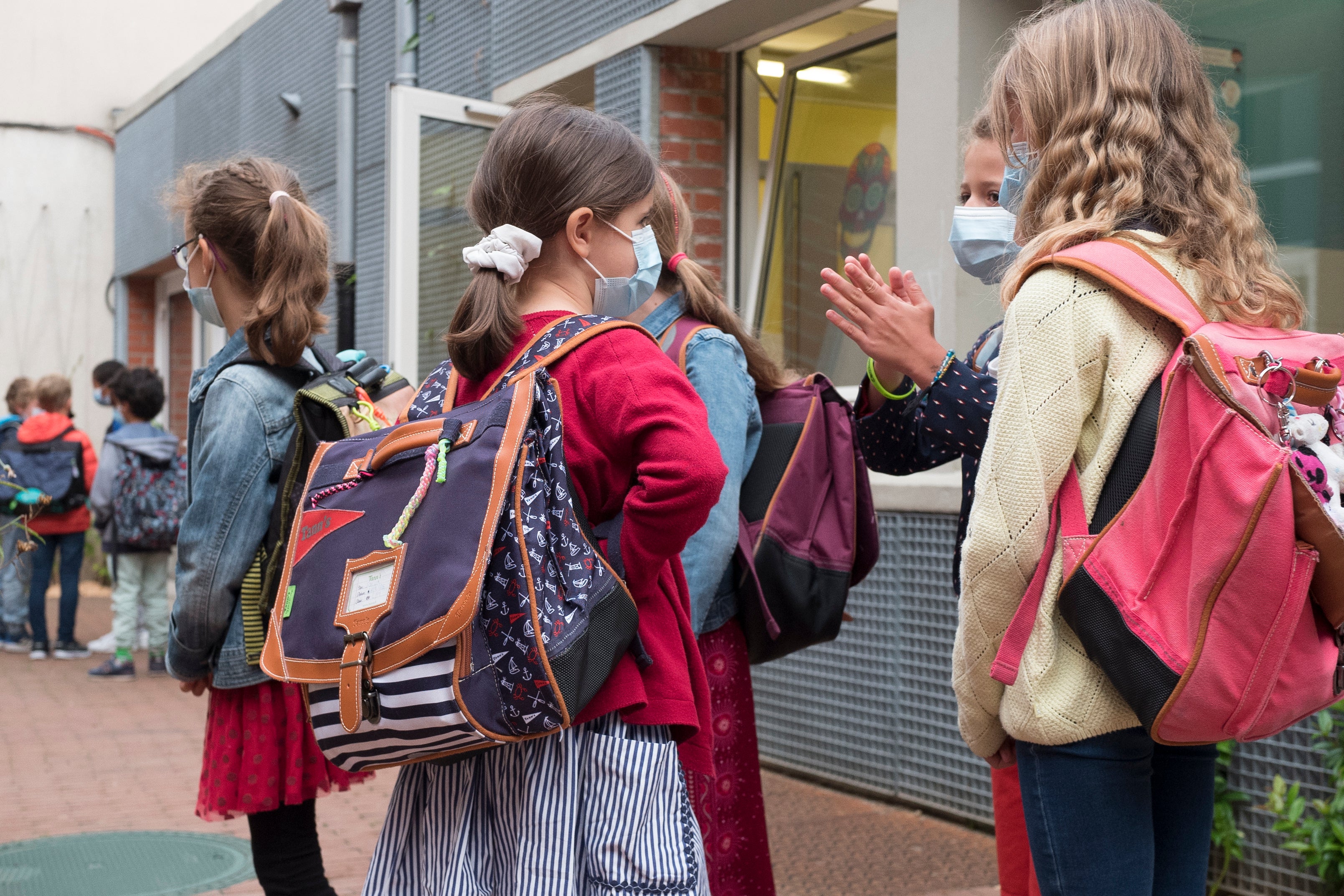 Virus Outbreak France Schools