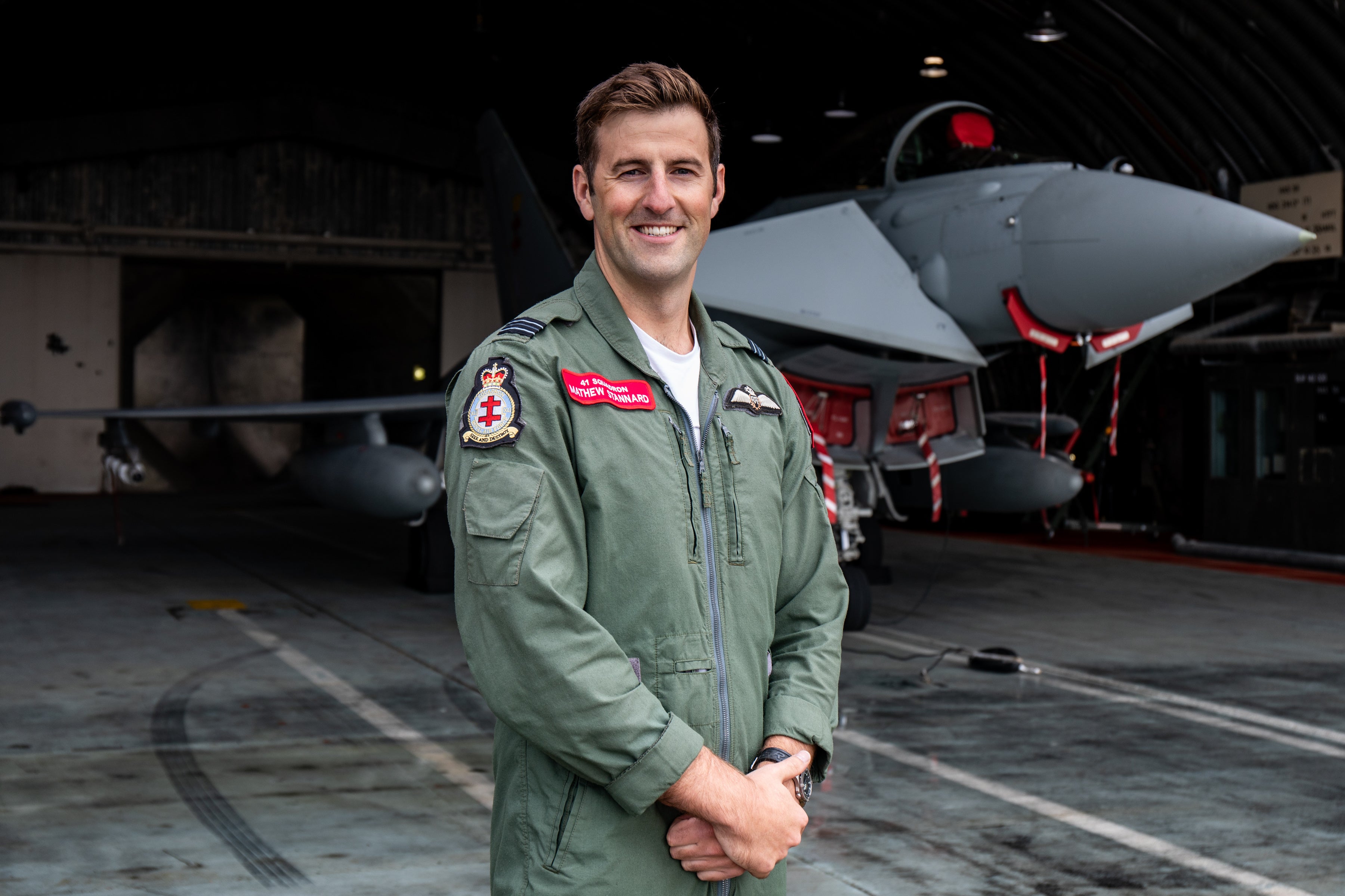 Flight Lieutenant Mathew Stannard is part of the mission (MoD/PA)