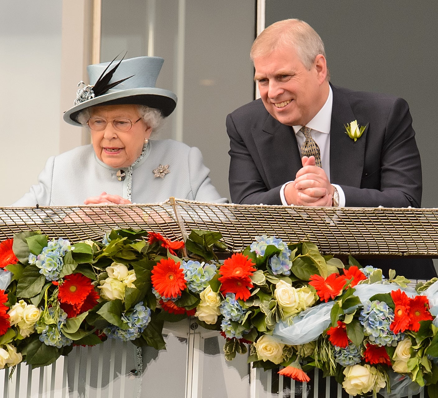 The Queen and the Duke of York (Dominic Lipinski/PA)