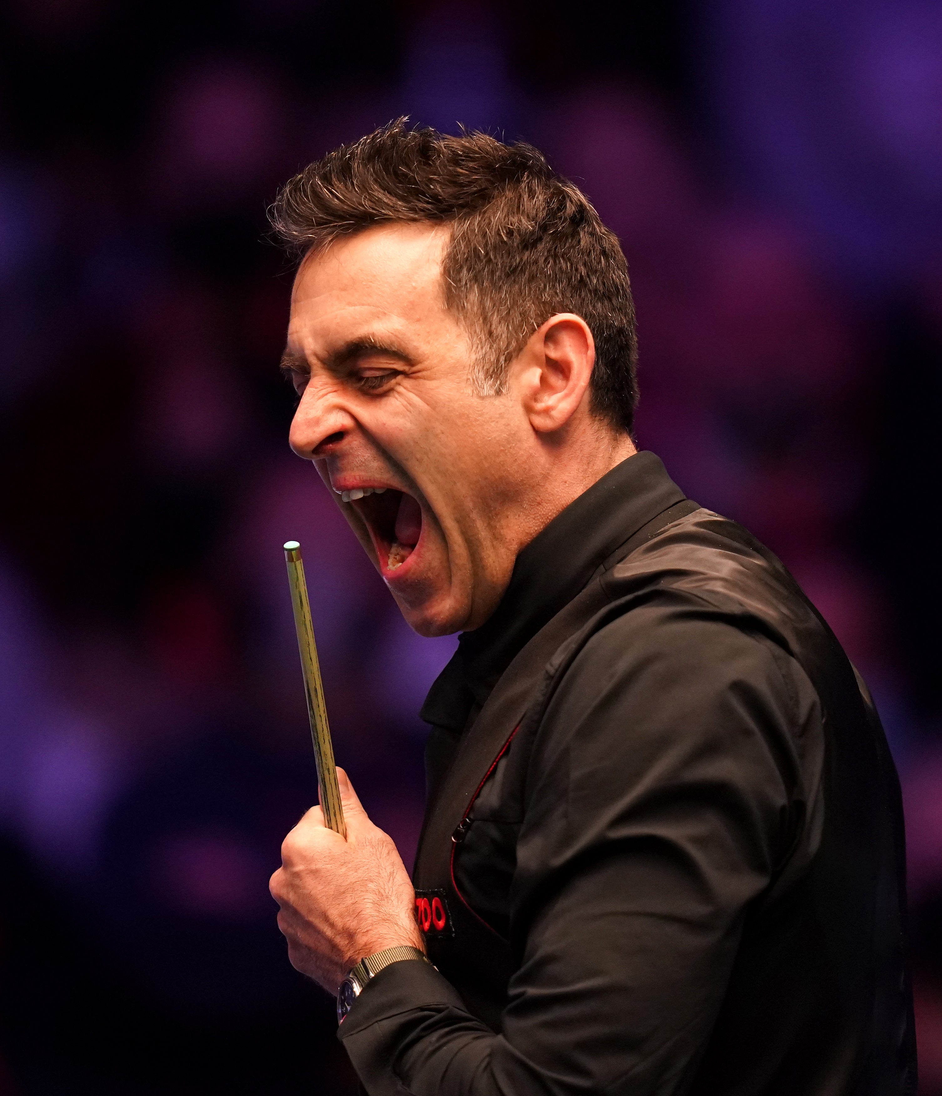 Ronnie O’Sullivan, pictured, was frustrated (Adam Davy/PA)