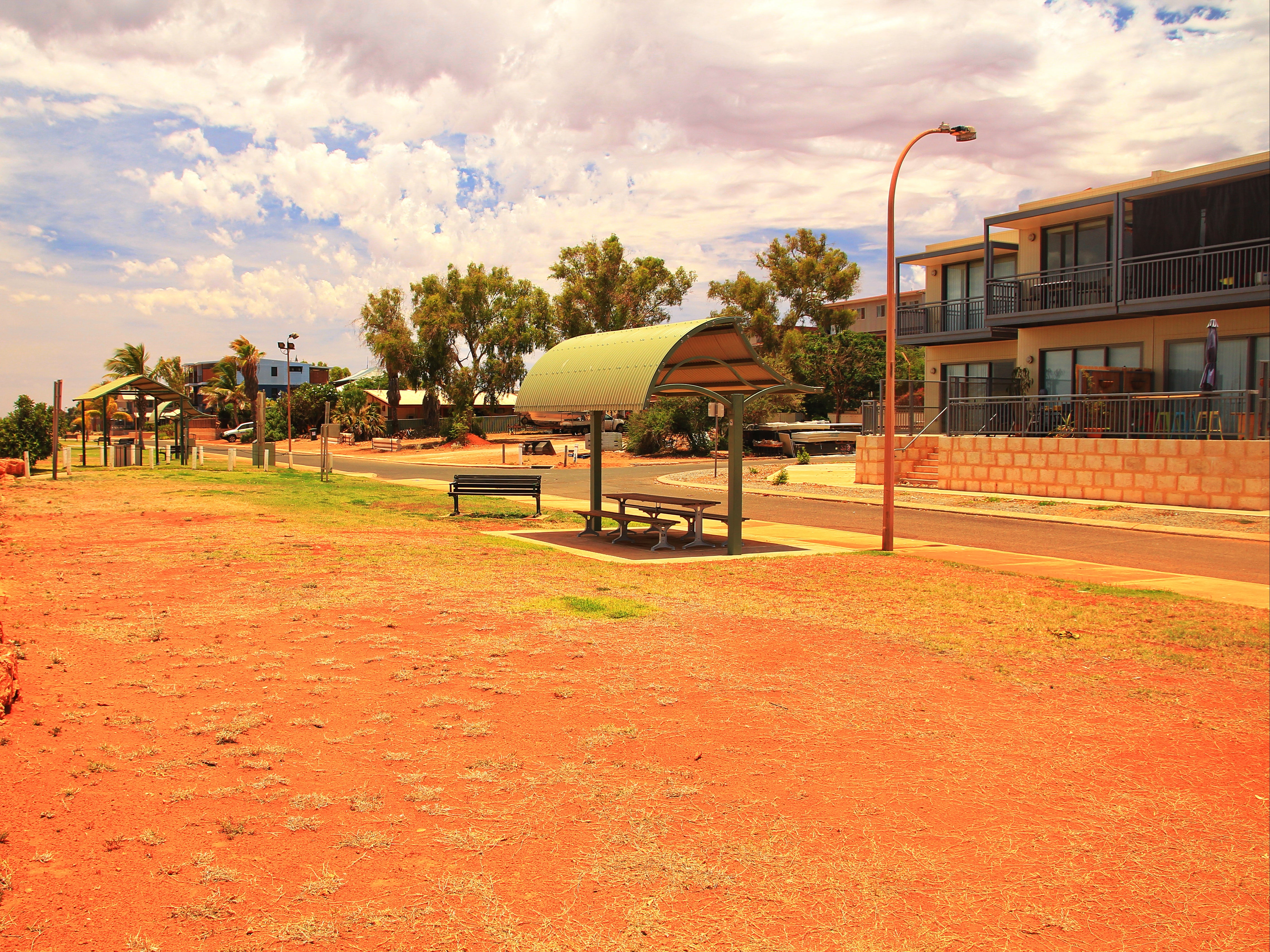 The temperature was recorded in Onslow in Western Australia