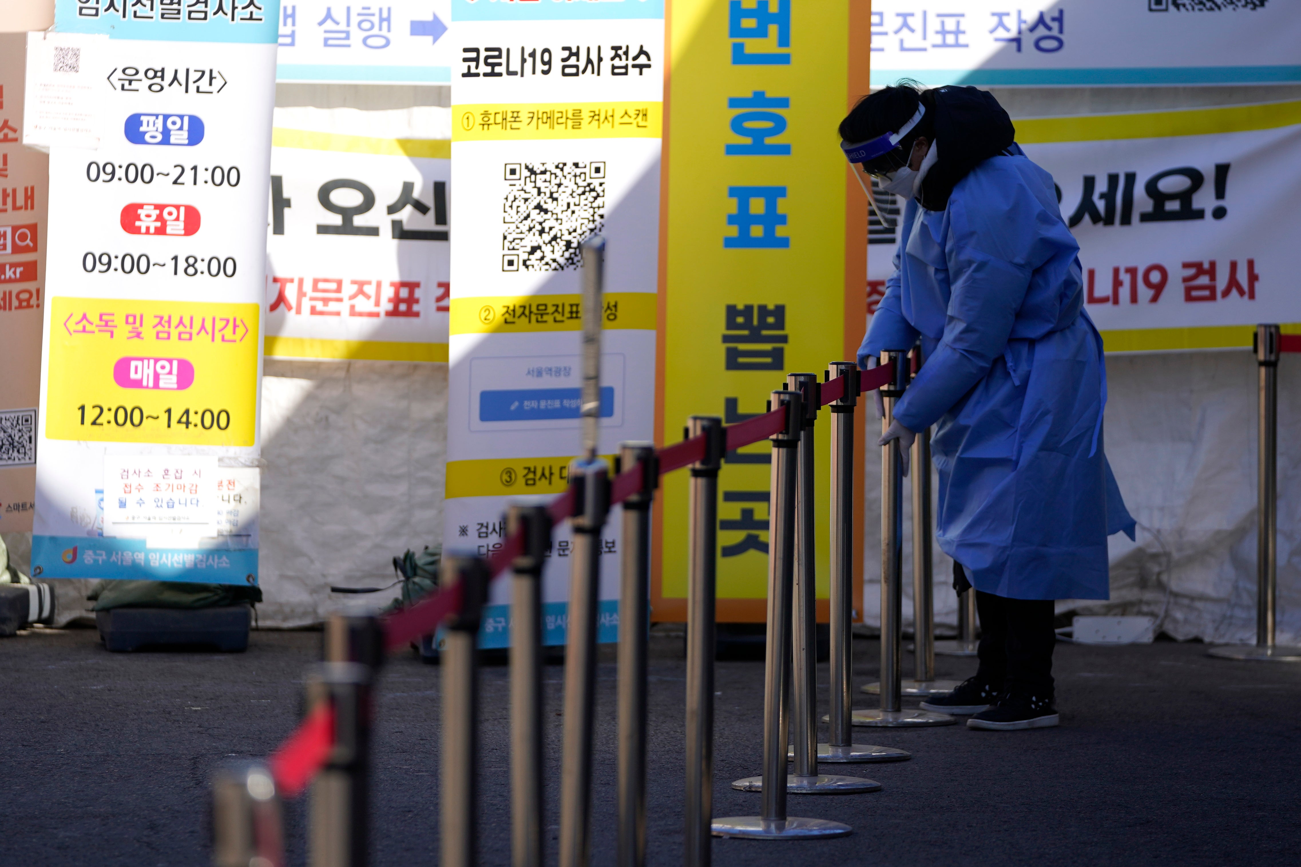 Virus Outbreak South Korea Daily Life