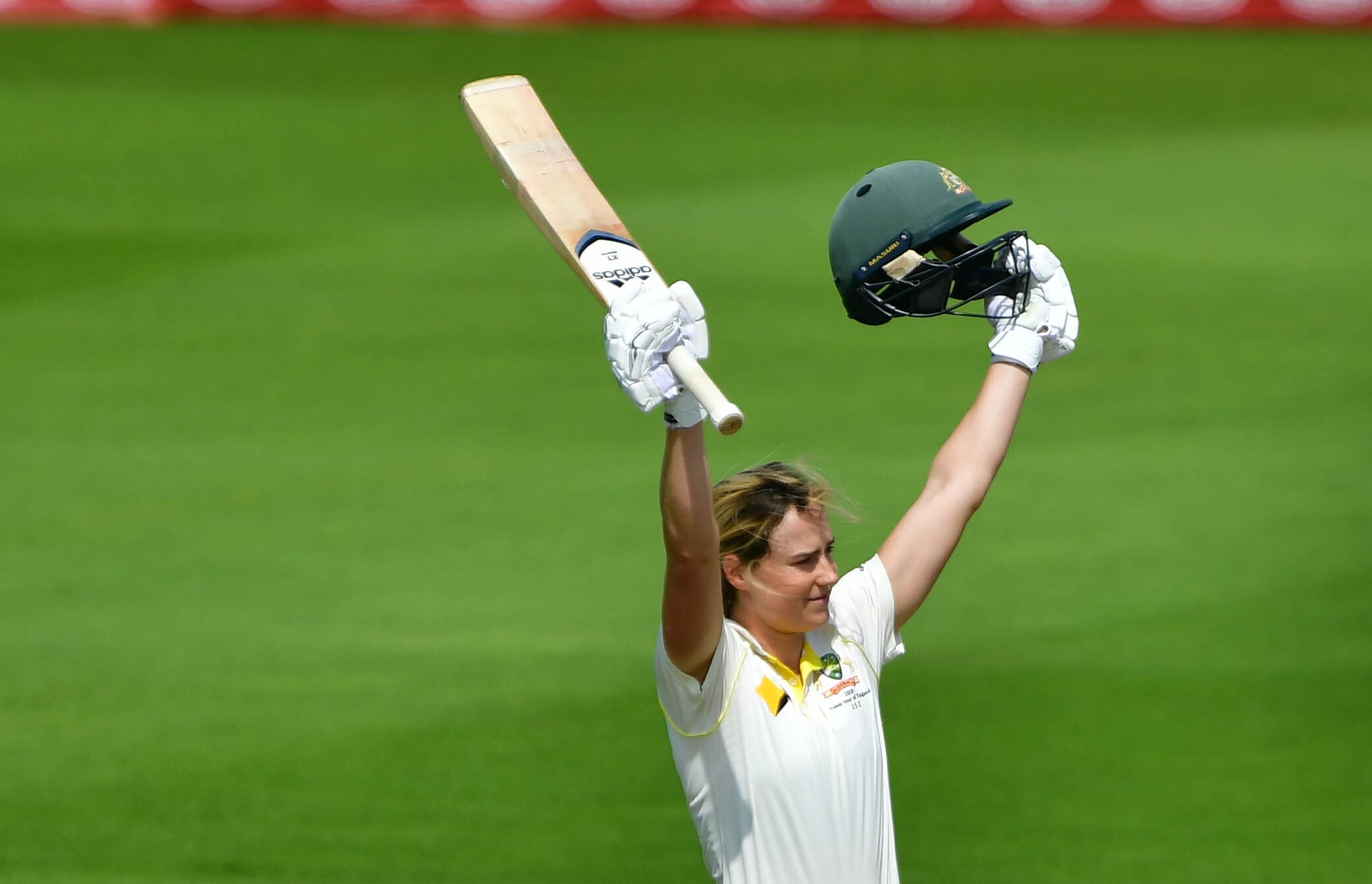 Ellyse Perry has a Test average of 86.62 and has a high score of 213 not out against England (Simon Galloway/PA)