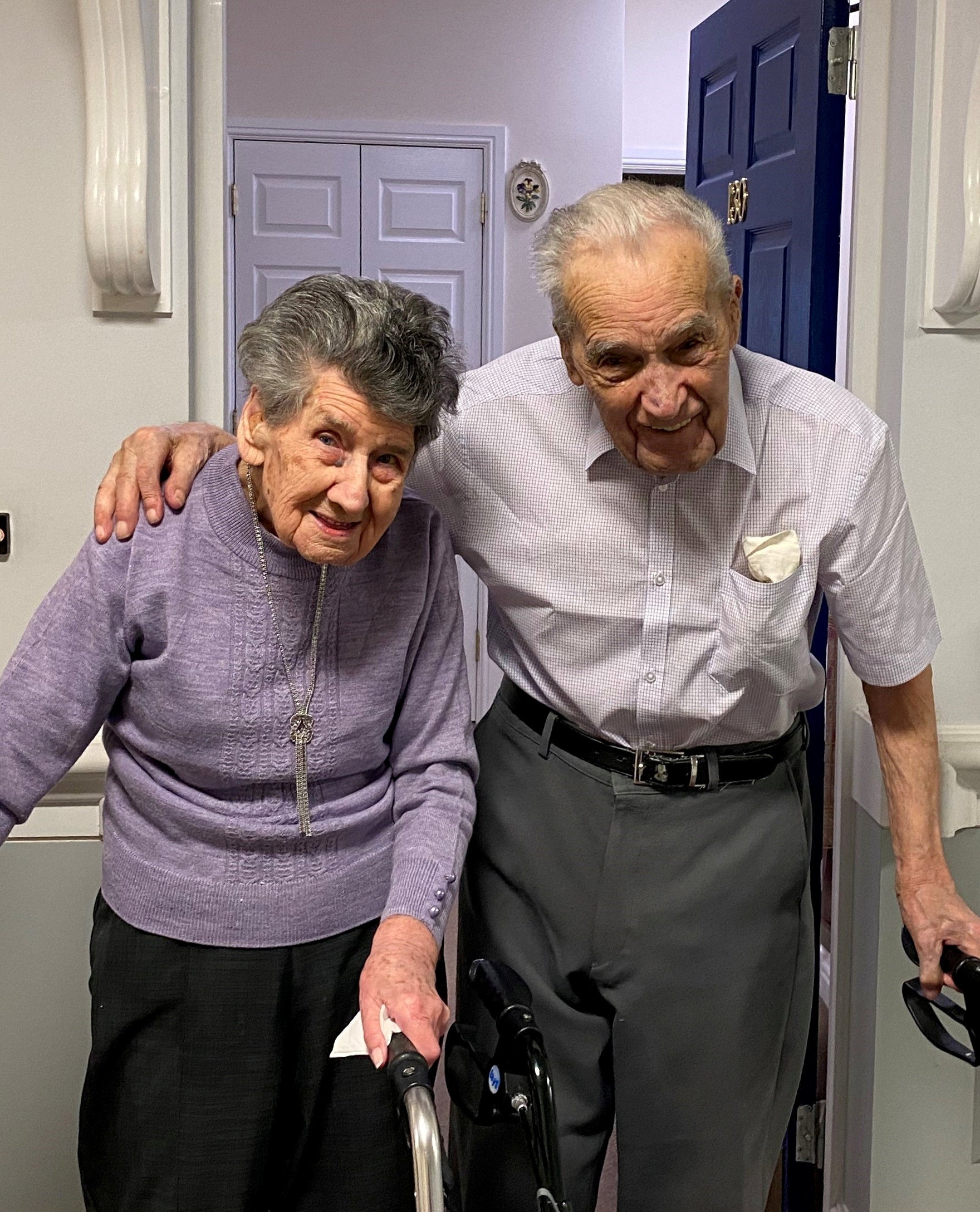 Ron and Joyce Bond, from Milton Keynes