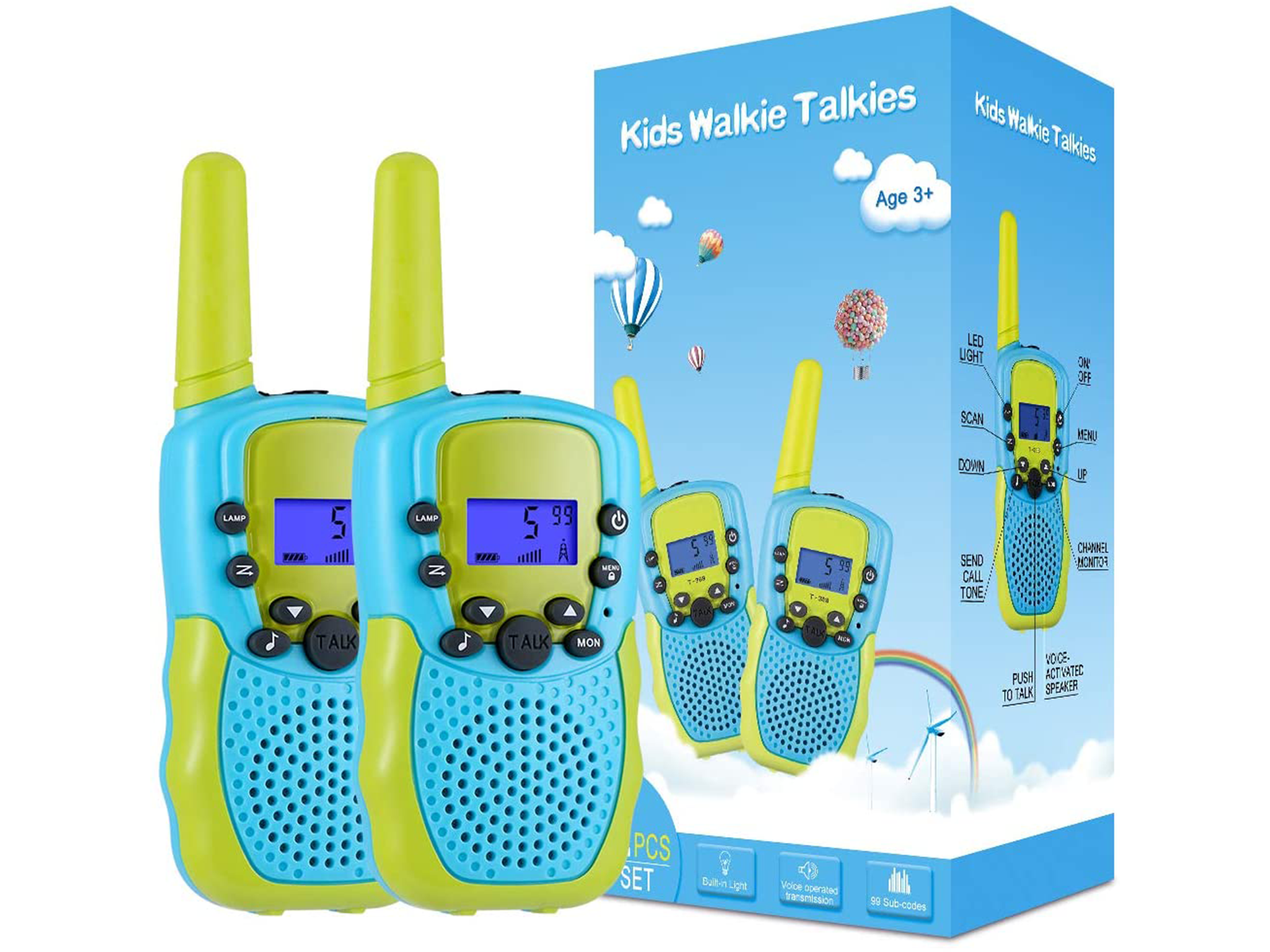 Kearui Walkie Talkies for kids 