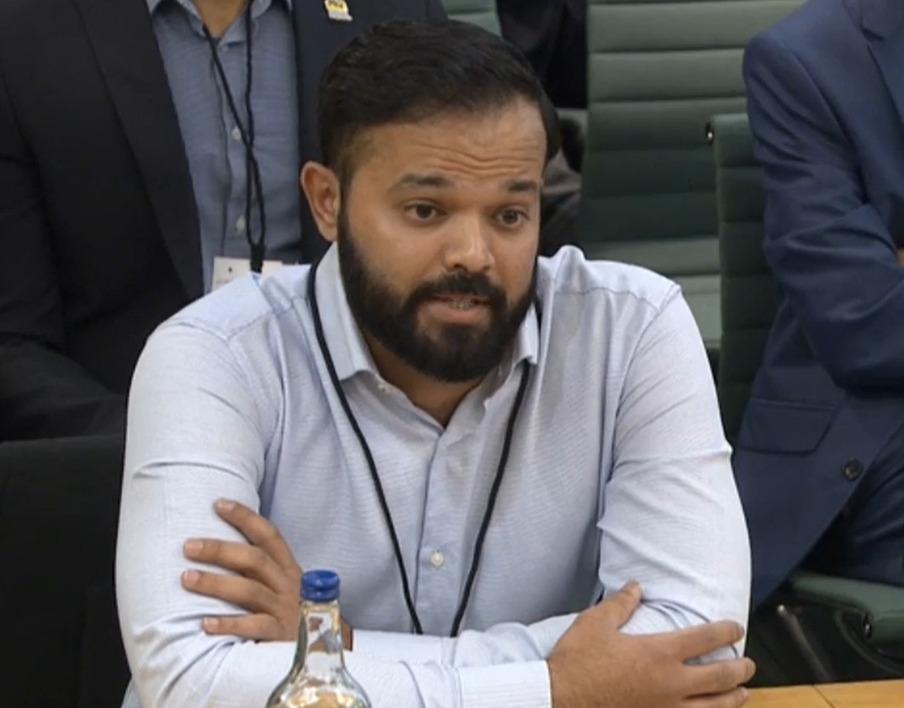 Azeem Rafiq believes there are many in cricket who are in denial about the problems it faces on racism (House of Commons/PA Media)