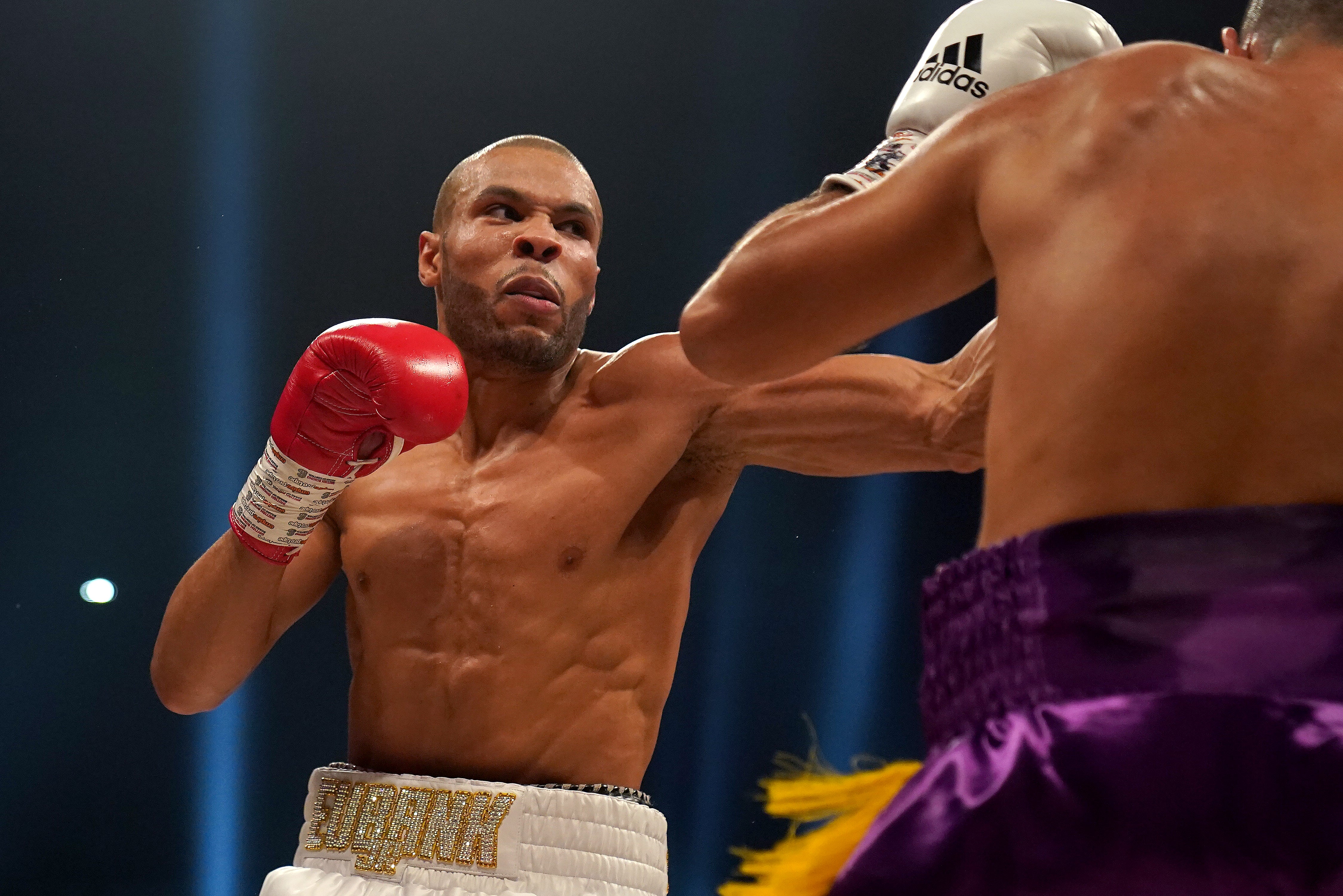 Chris Eubank Jr, left, will be looking to enhance his world title ambitions (Owen Humphreys/PA)