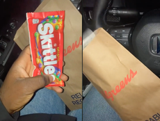 DoorDash says customer only ordered one bag of Skittles and people are divided: ‘Man just paid $15’