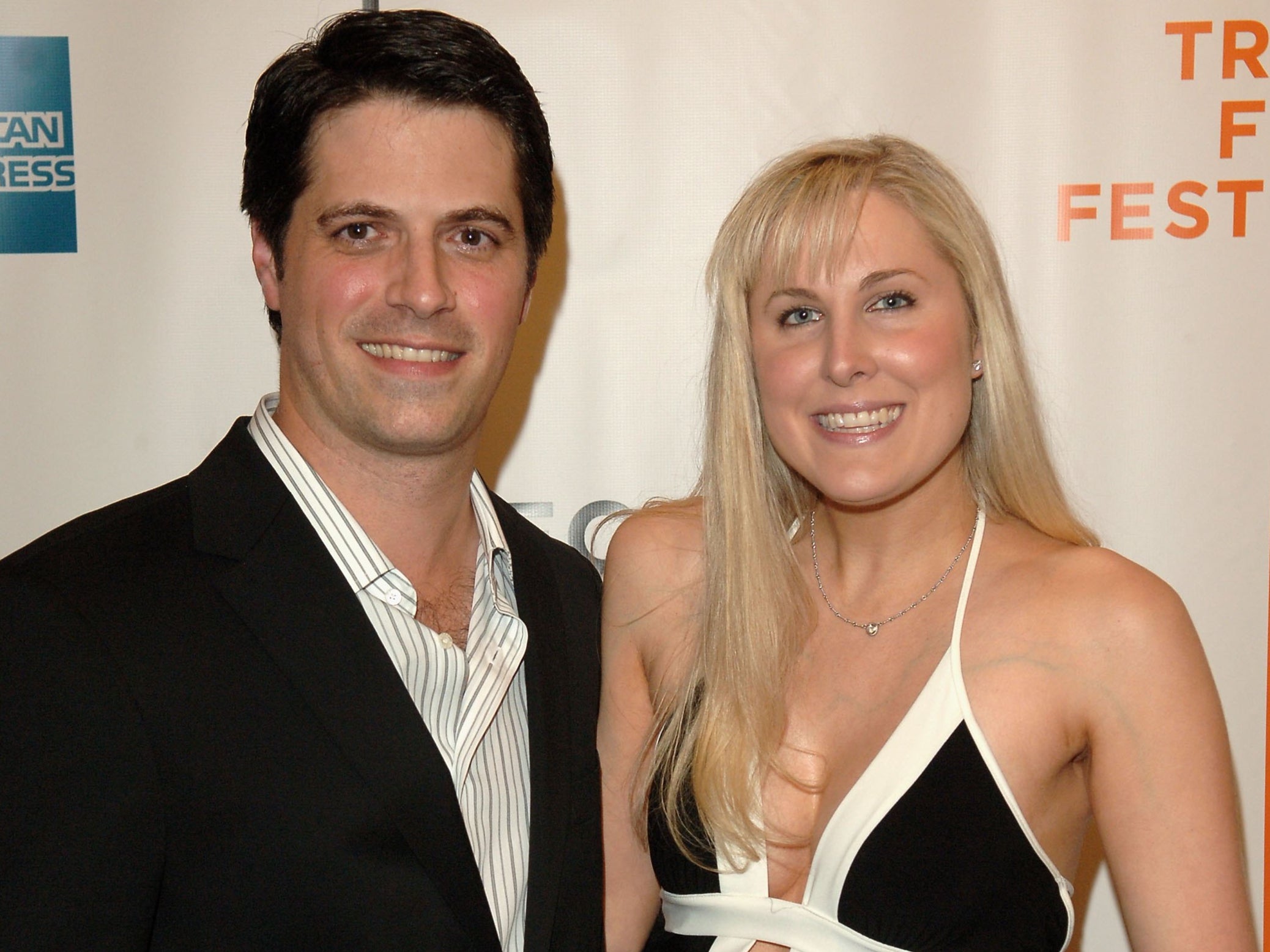 Nick Güthe and Heidi Ferrer attend the premiere of the film ‘Mini’s First Time’ on 1 May 2006 in New York City