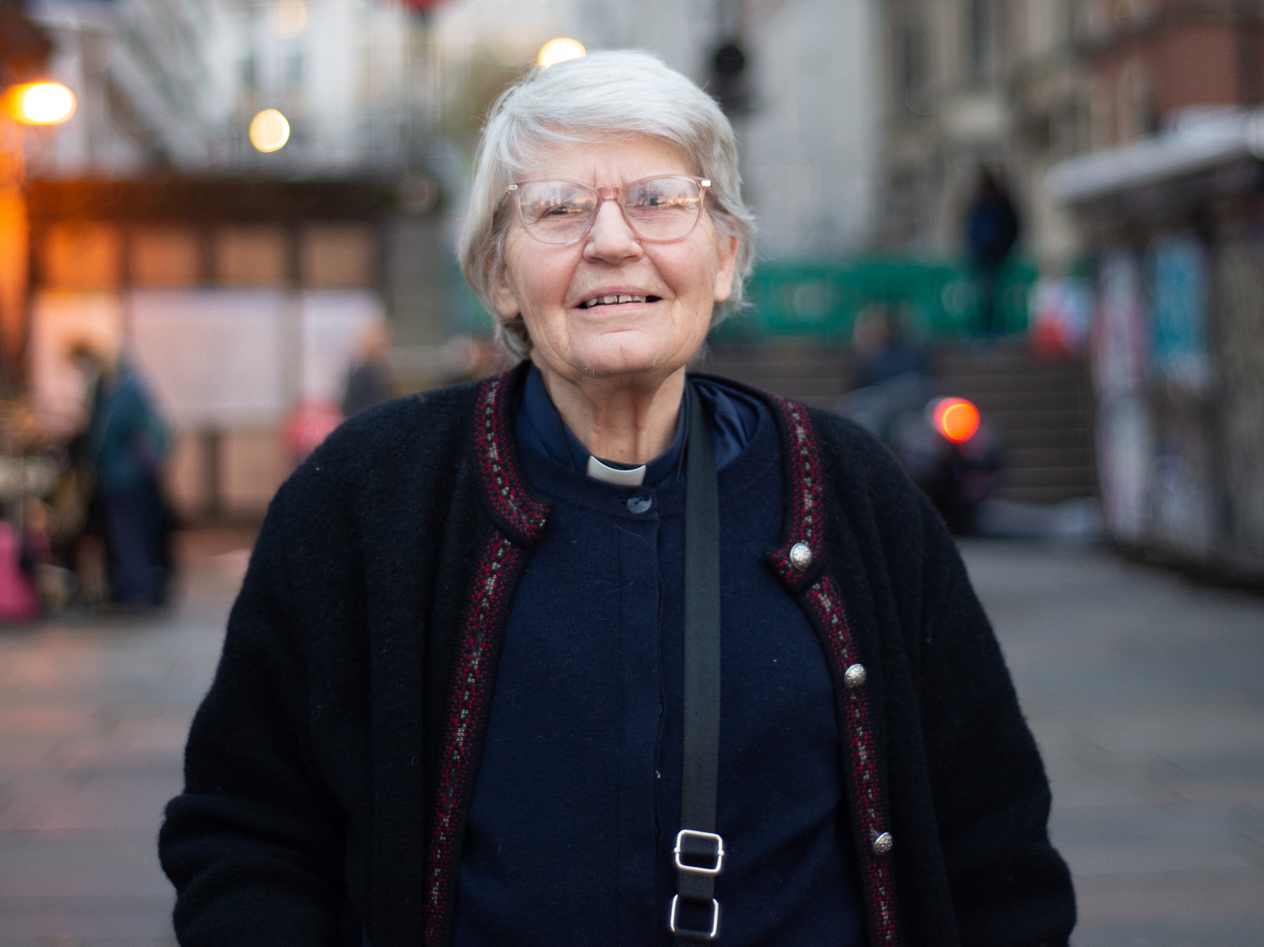 Rev Sue Parfitt,79, is one of seven Insulate Britain protesters who was given a suspended prison sentence for breaching an injunction