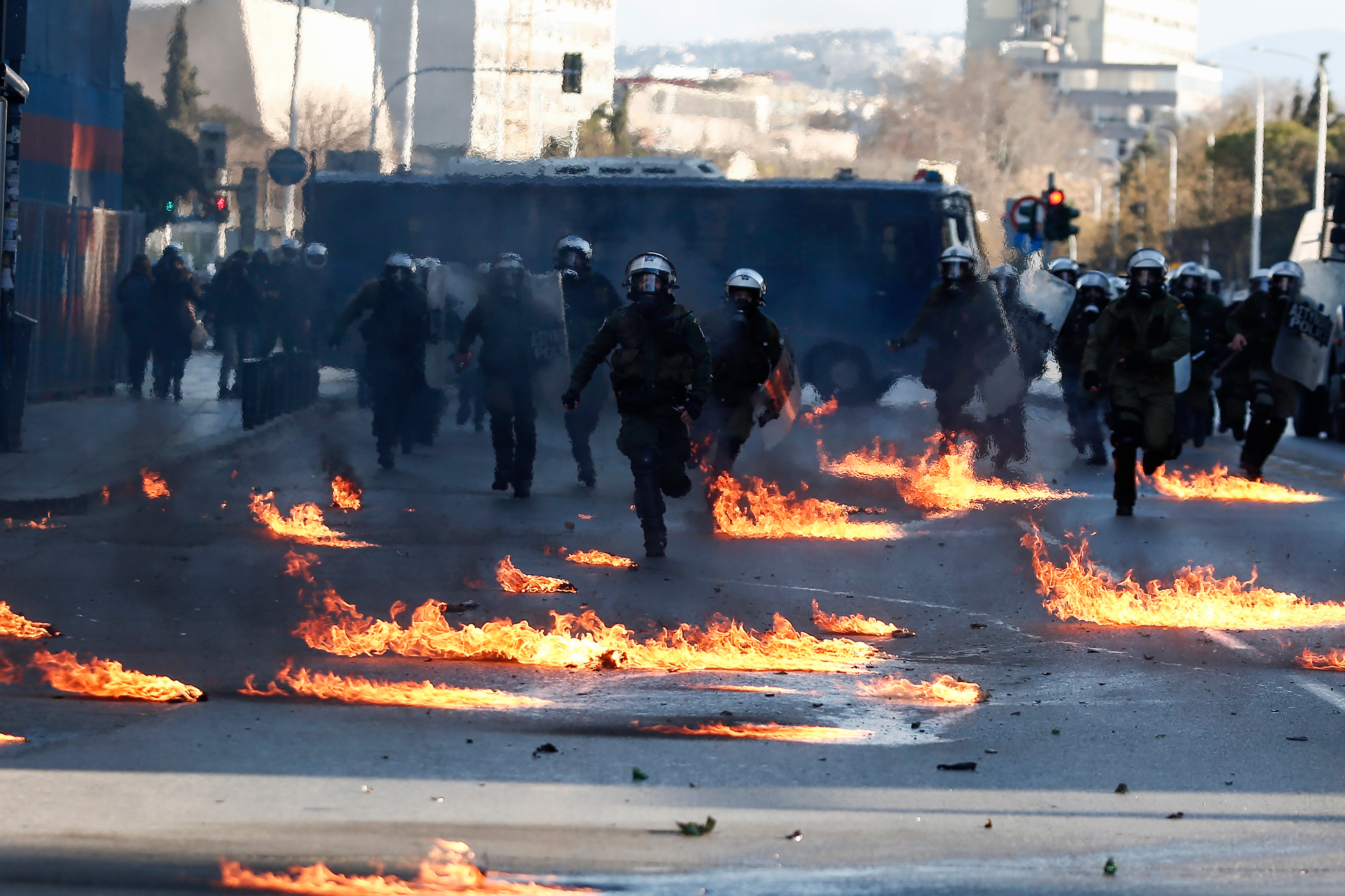 Greece Protest Clashes