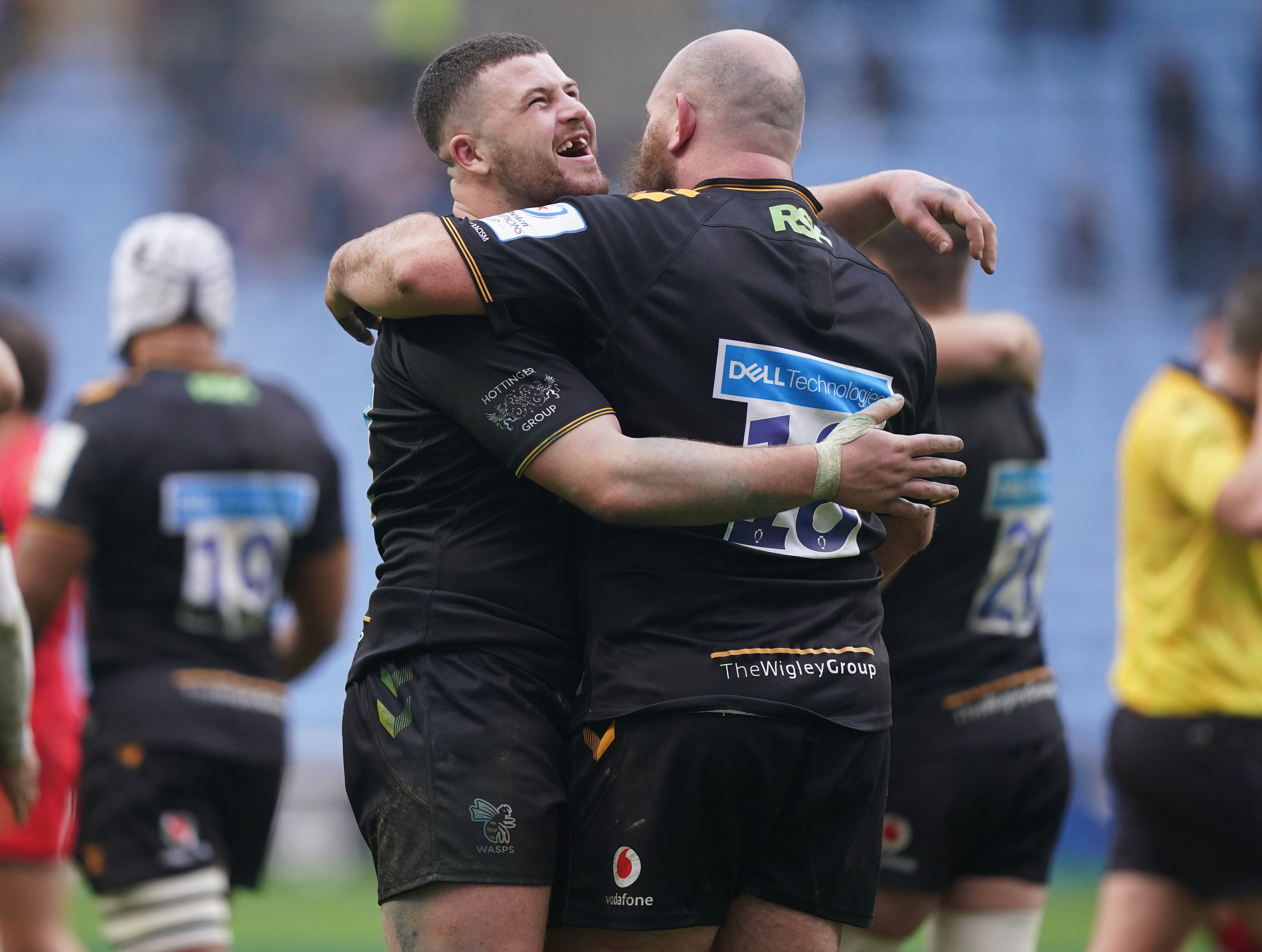 Wasps’ Alfie Barbeary (left) has been a recent standout at club level (Mike Egerton/PA)