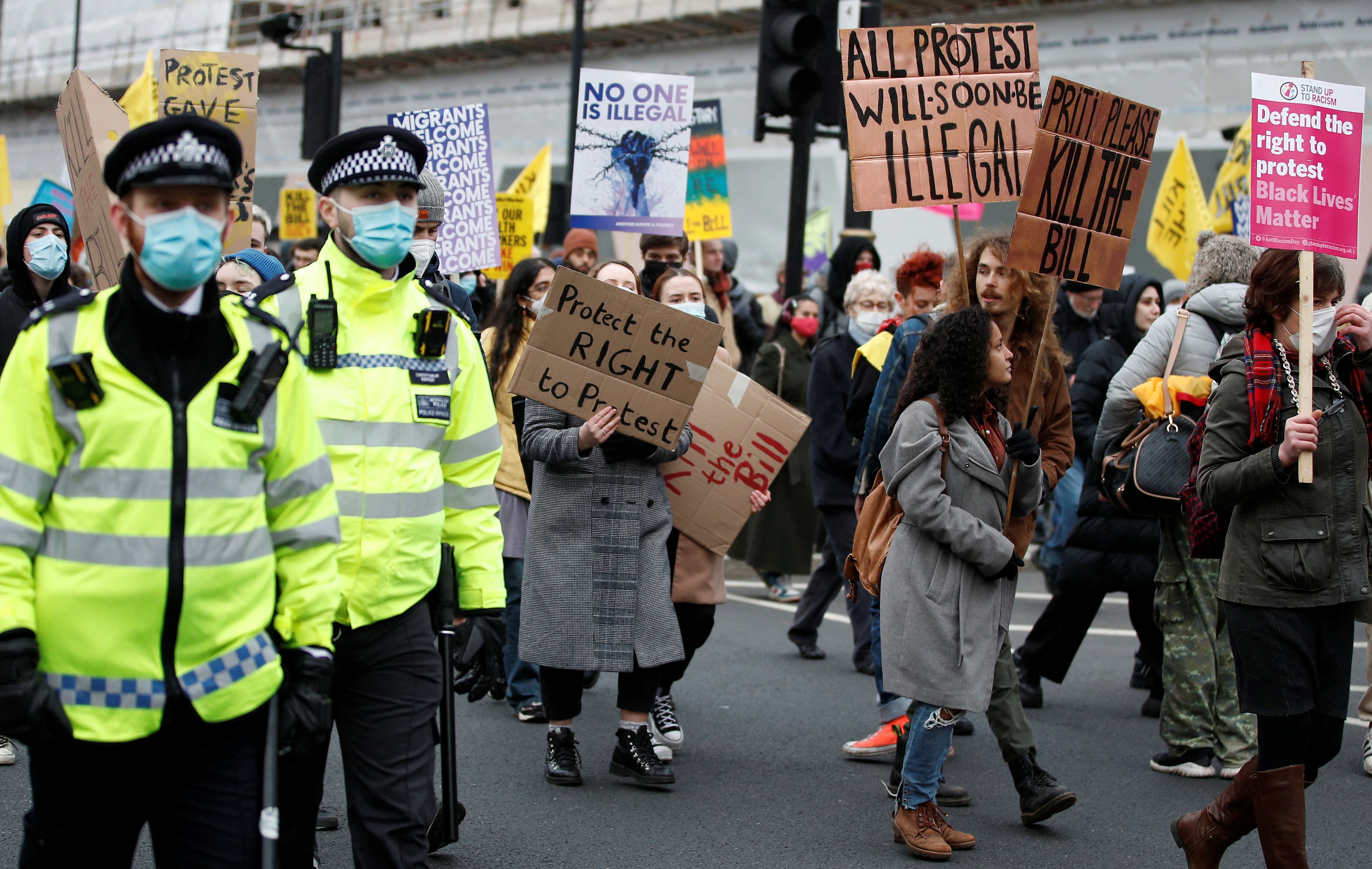 Civil liberties and freedom in Britain are under threat