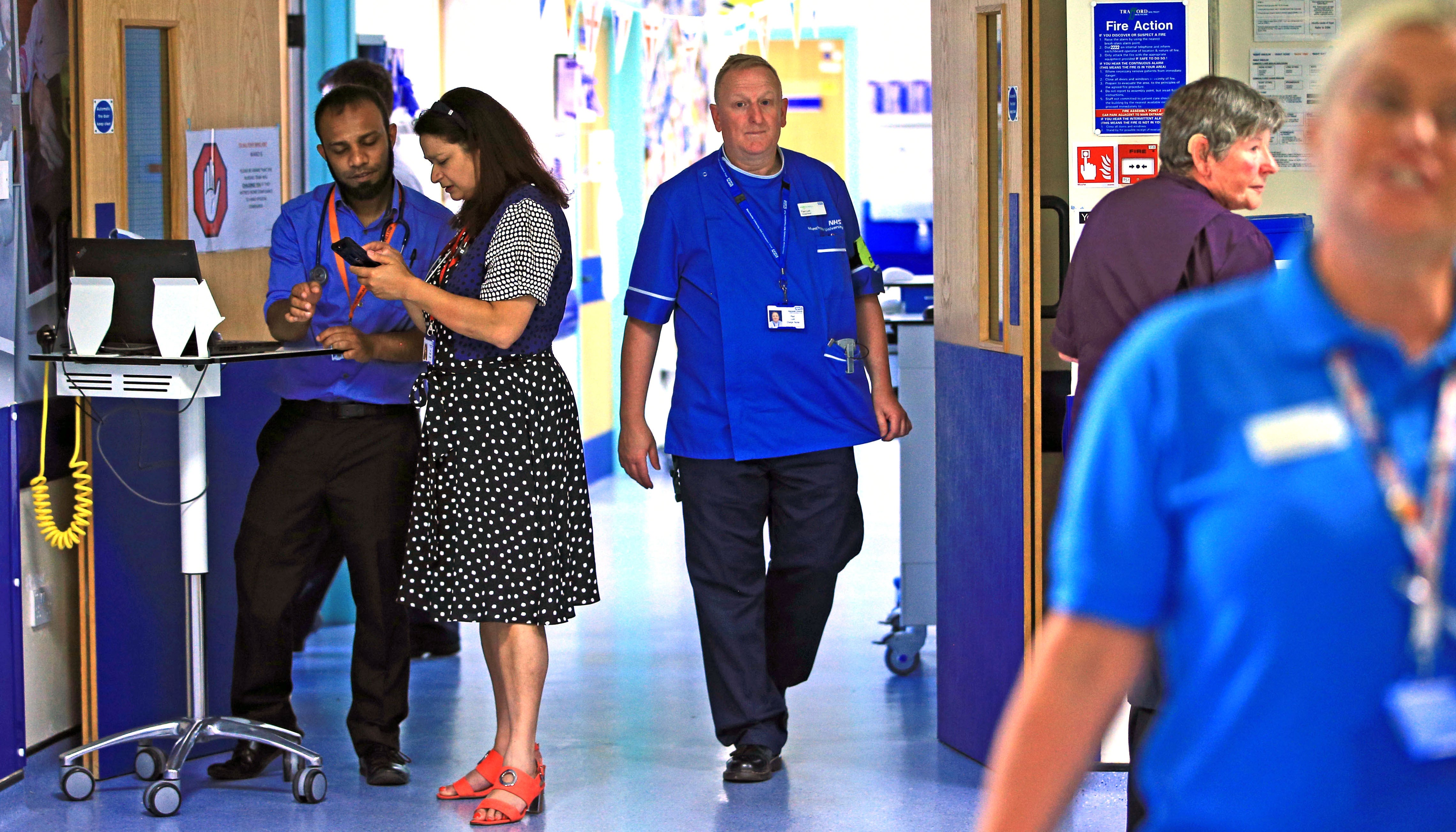 Students will start their placements in January and February (Peter Byrne/PA)