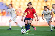 Alexia Putellas wins Fifa Best Award 2021 to add to Ballon d’Or success 