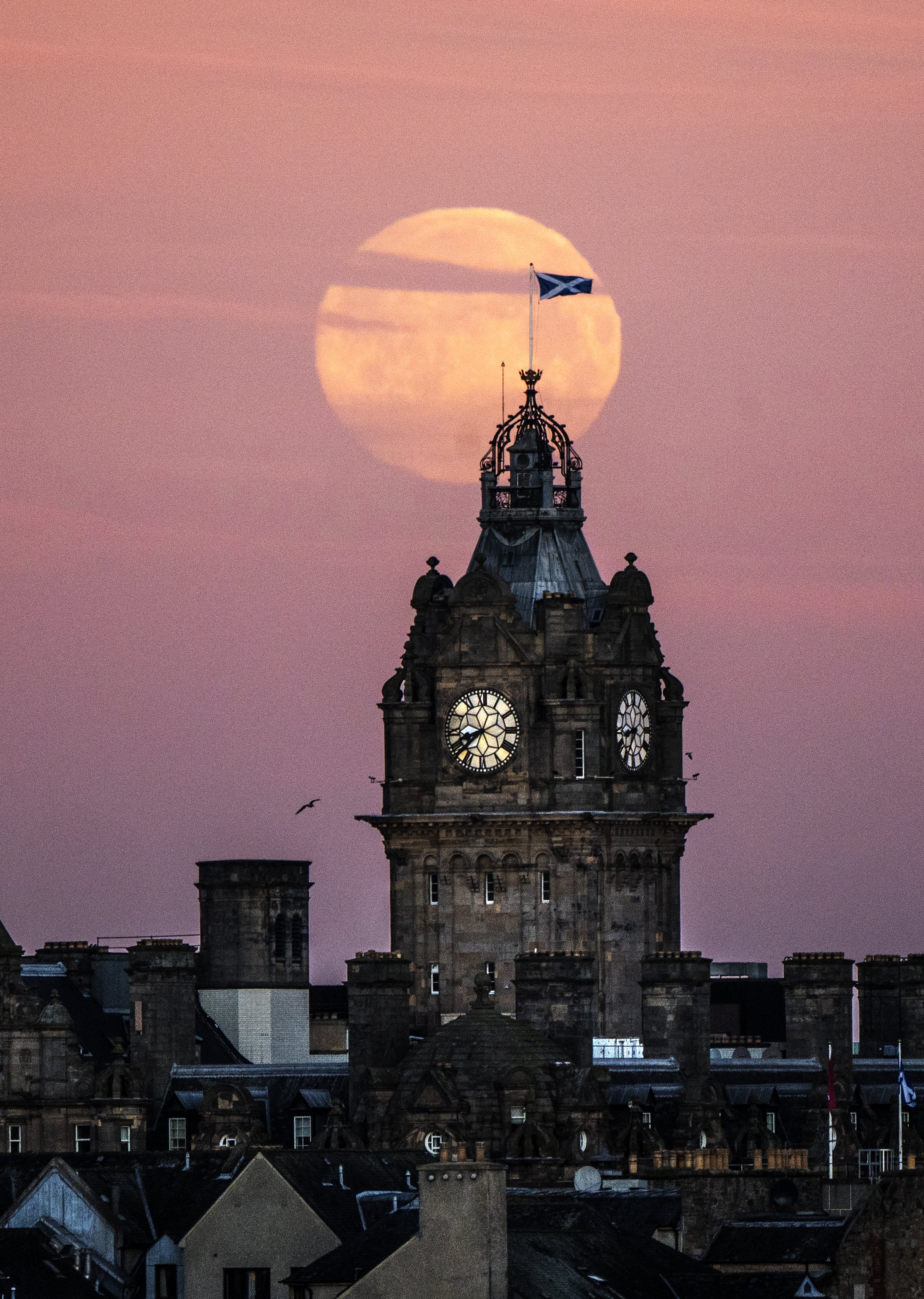 Balmoral Clock in Edinburgh