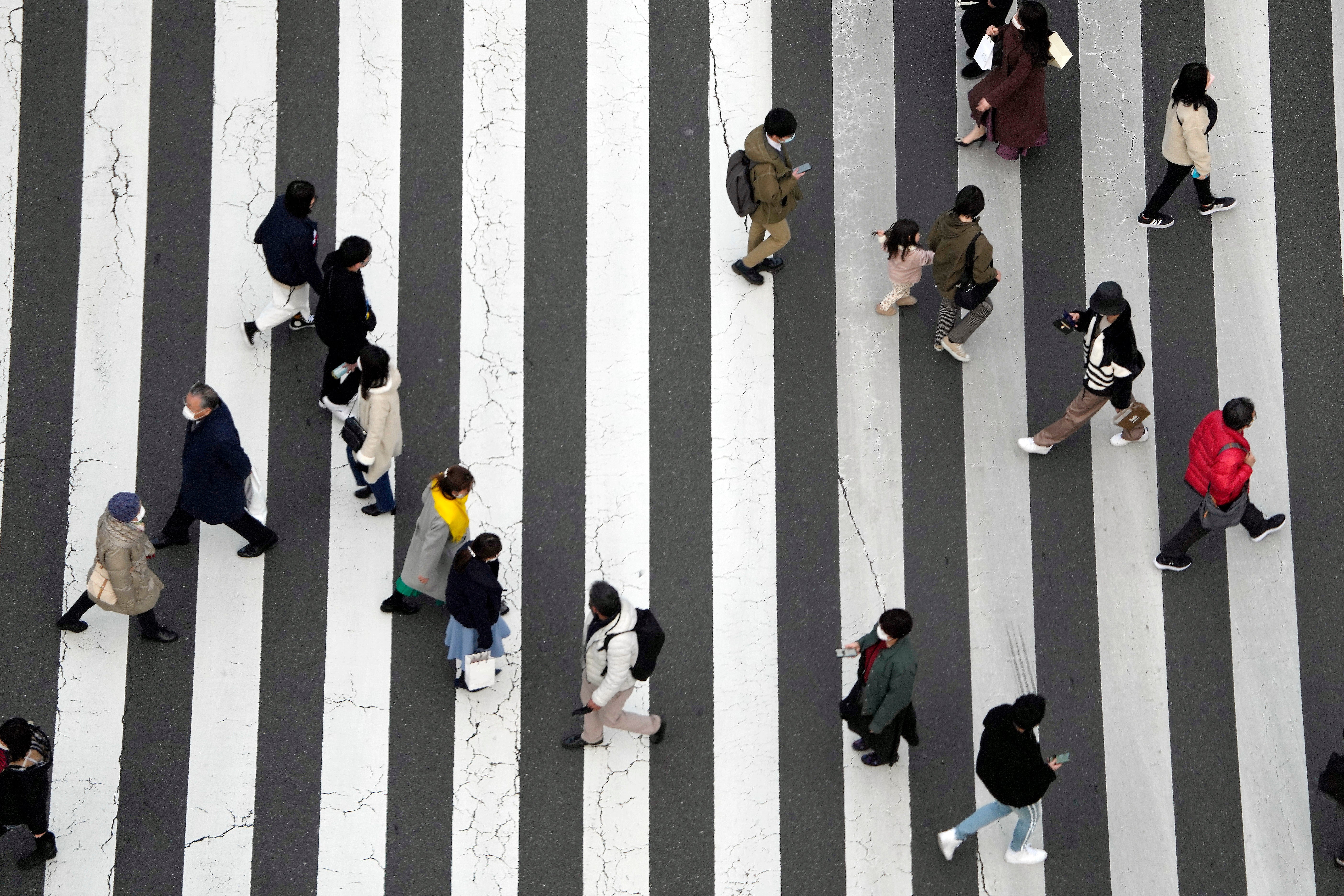 Virus Outbreak Japan Daily Life