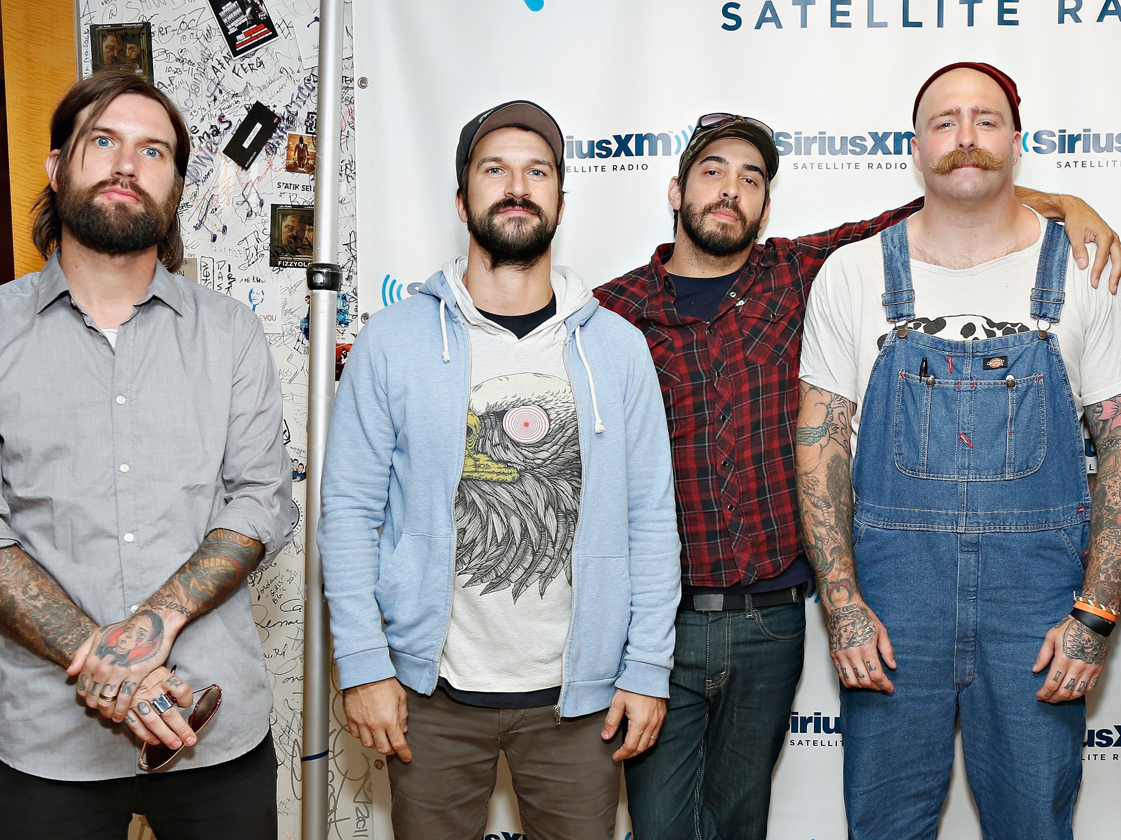 Keith Buckley, Jordan Buckley, Andy Williams, Stephen Micciche of Every Time I Die