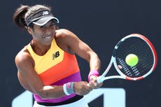 Heather Watson rides ‘positive wave’ into Australian Open second round