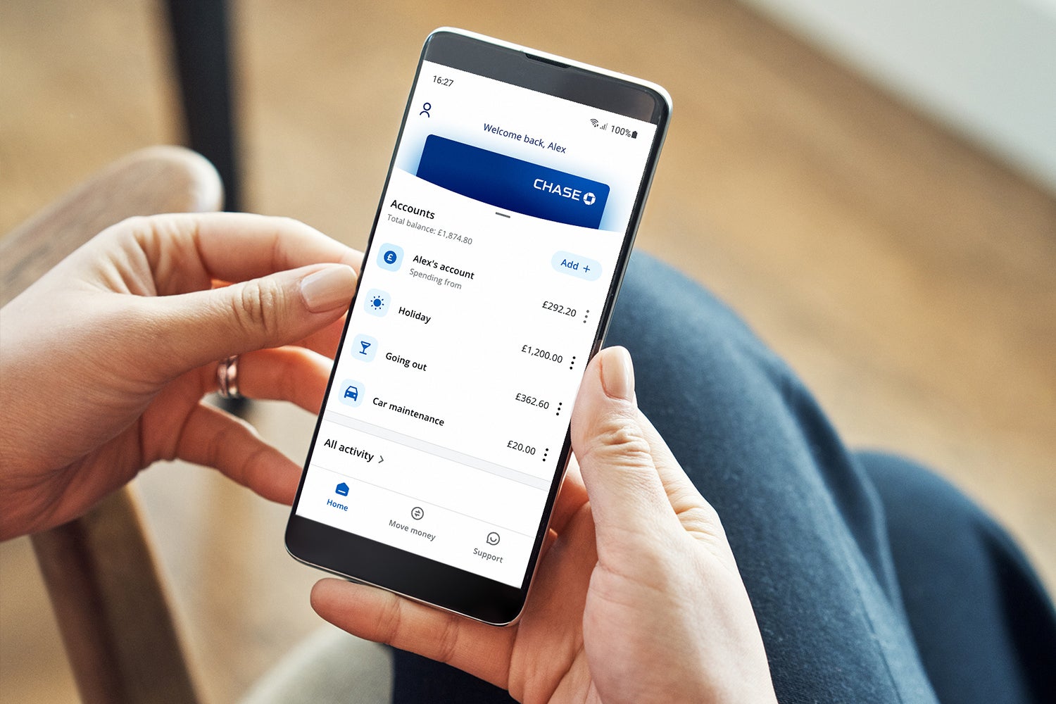 The switch to online and app banking prompted Chase to open up in the UK