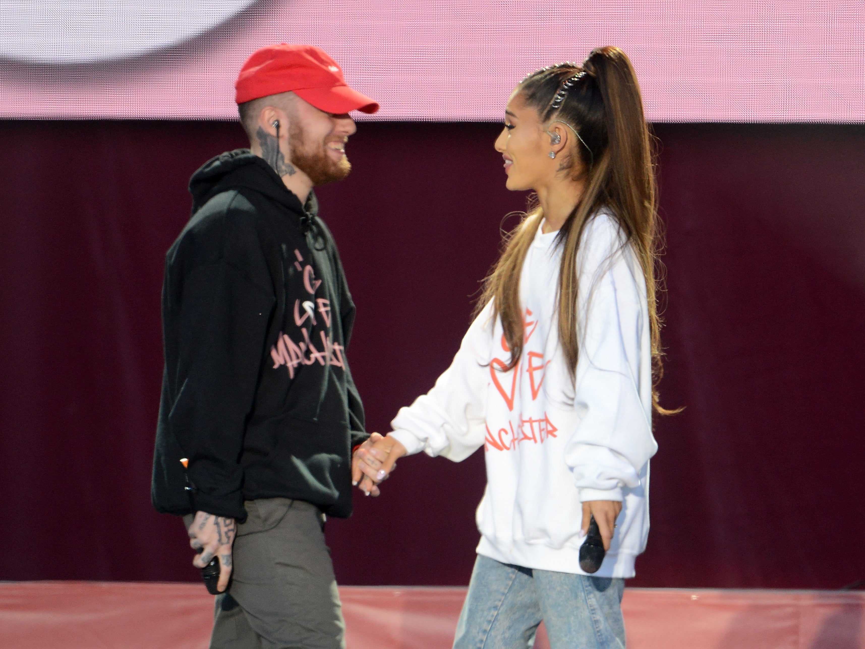 Mac Miller and Ariana Grande 2017