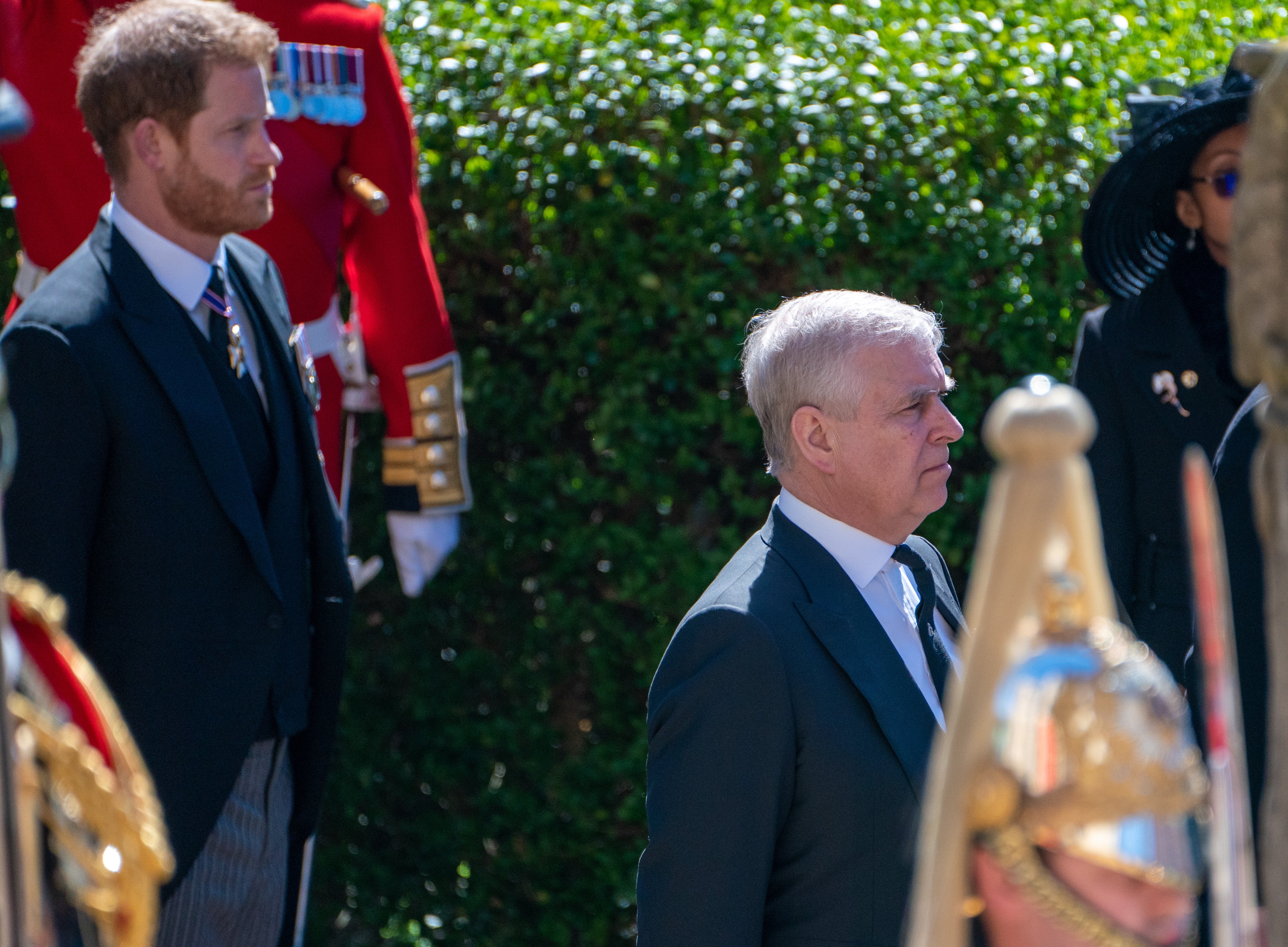 The Duke of York and the Duke of Sussex are likely to be presented with the Platinum Jubilee medal marking the Queen’s 70-year reign (PA)