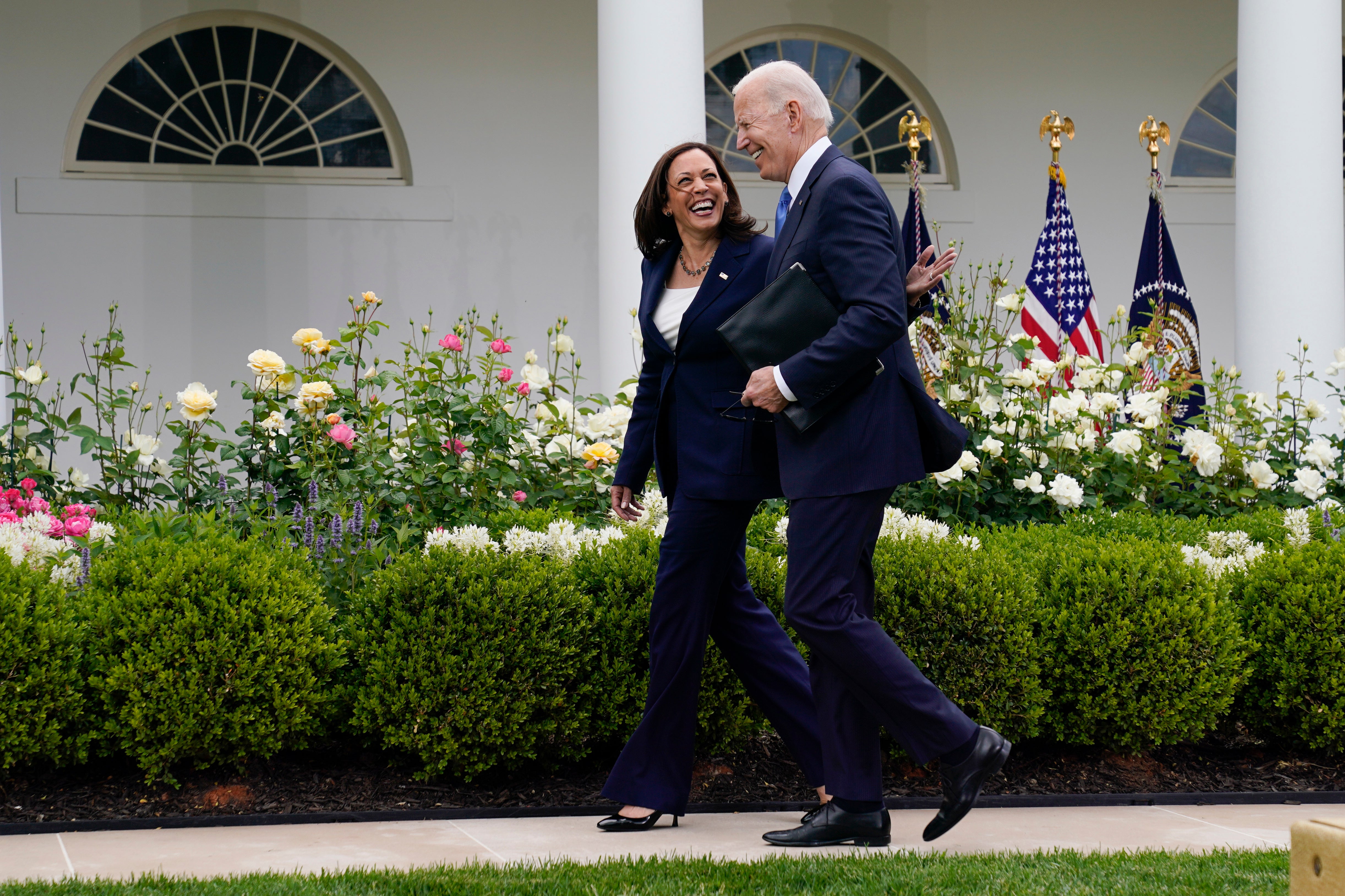 Biden One Year Harris