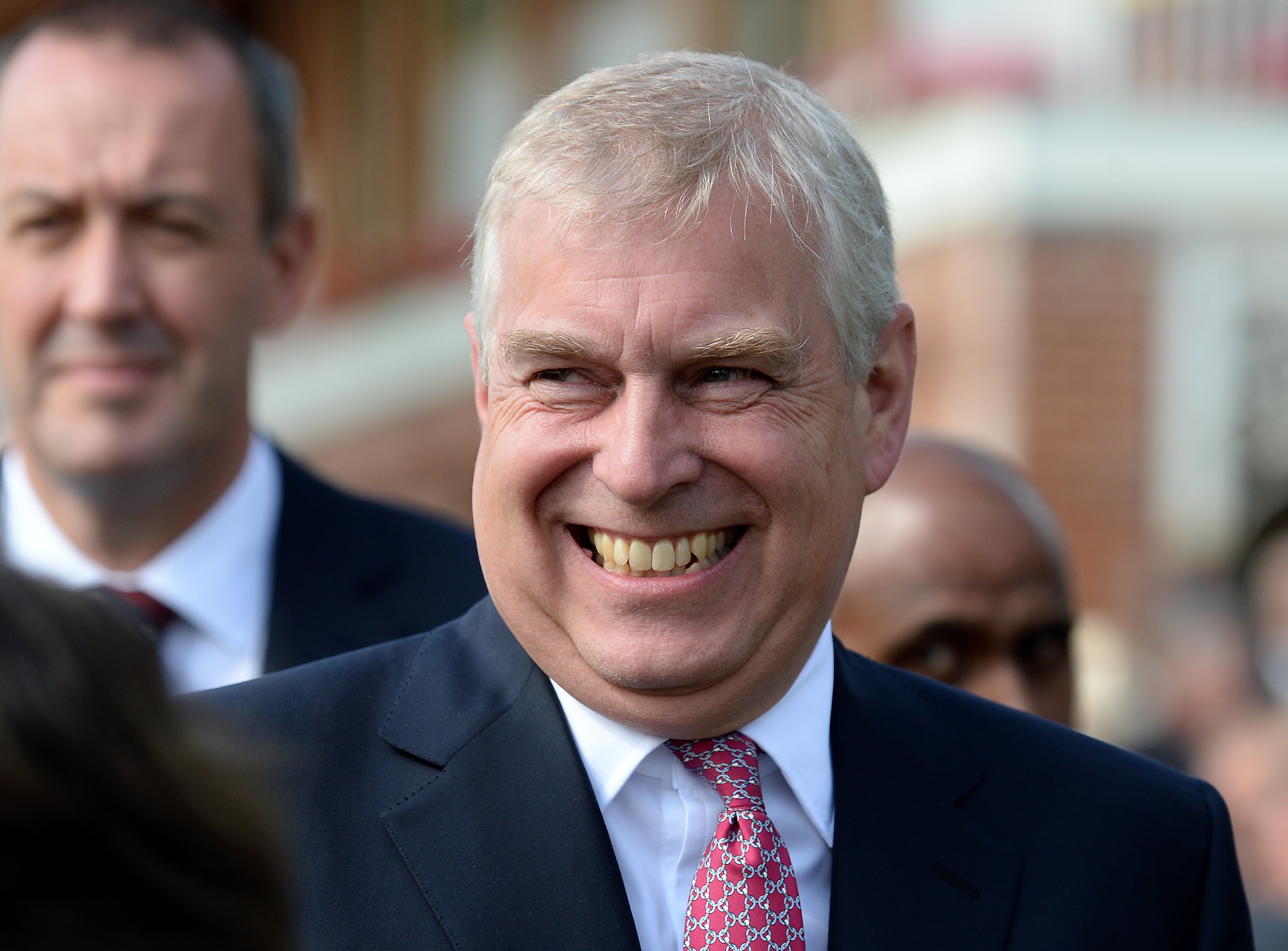 The Duke of York visiting the parade ring at York Racecourse in 2016 (Anna Gowthorpe/PA)