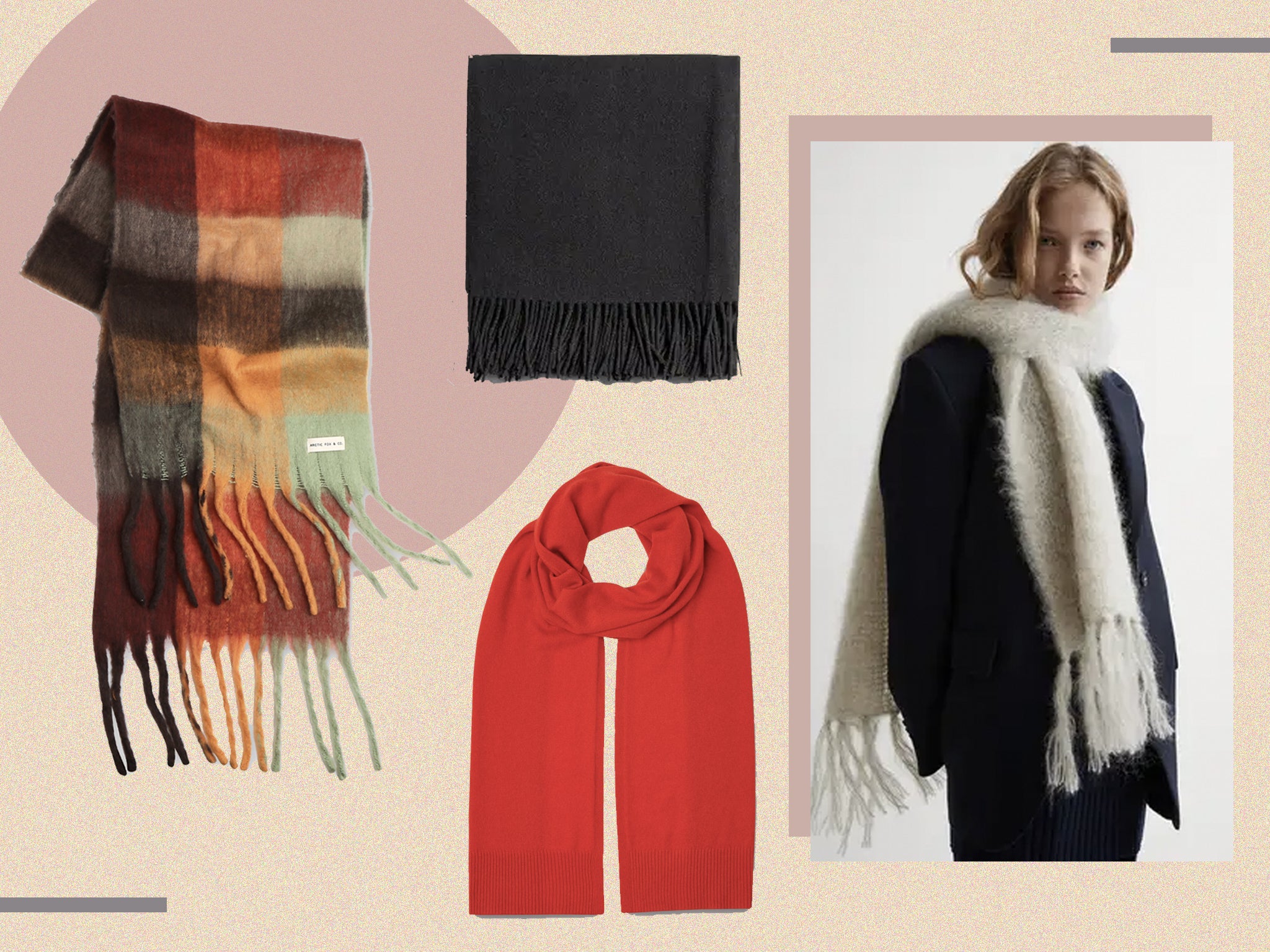 10 best women’s scarves for wrapping up in this winter