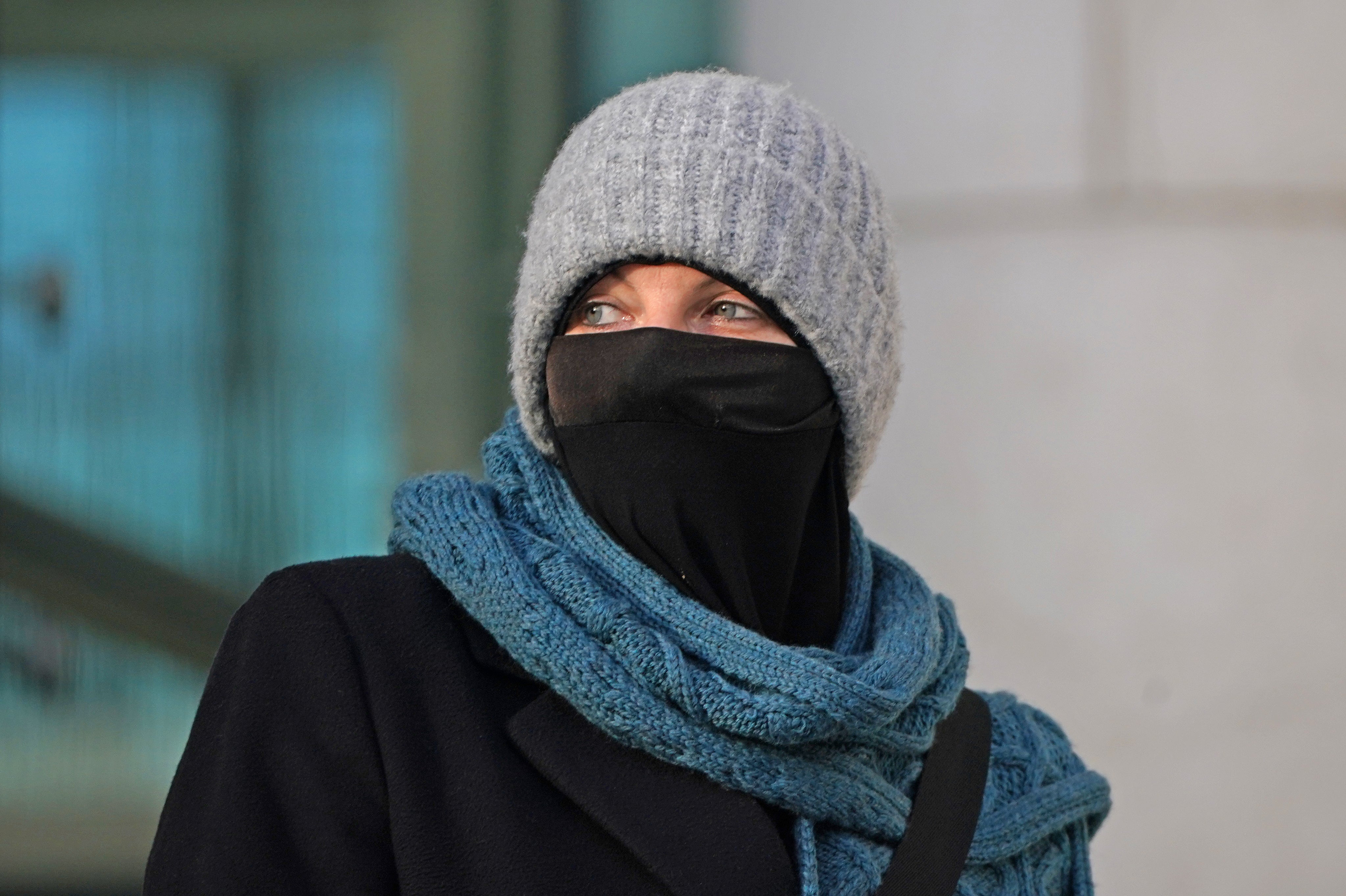 Former Irish Defence Forces member Lisa Smith leaving the Special Criminal Court in Dublin (Niall Carson/PA)