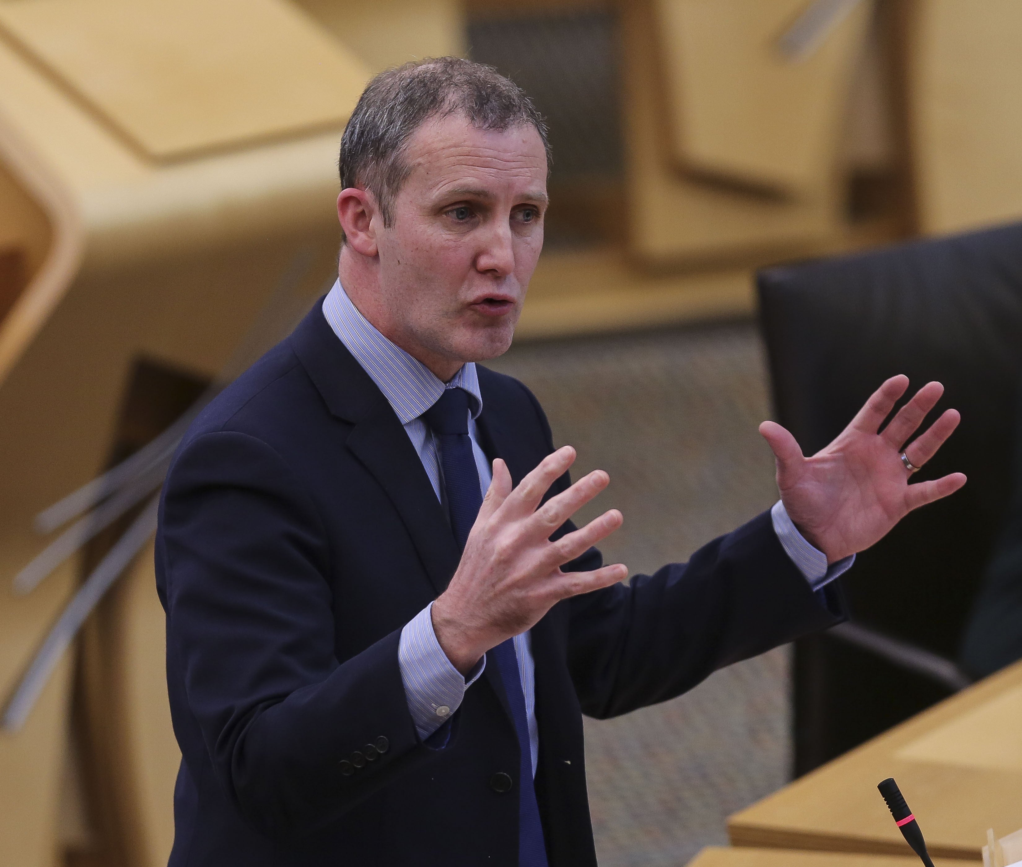 Michael Matheson said the Government was doing all it could to ensure offshore energy contracts benefit Scotland (Fraser Bremner/PA)