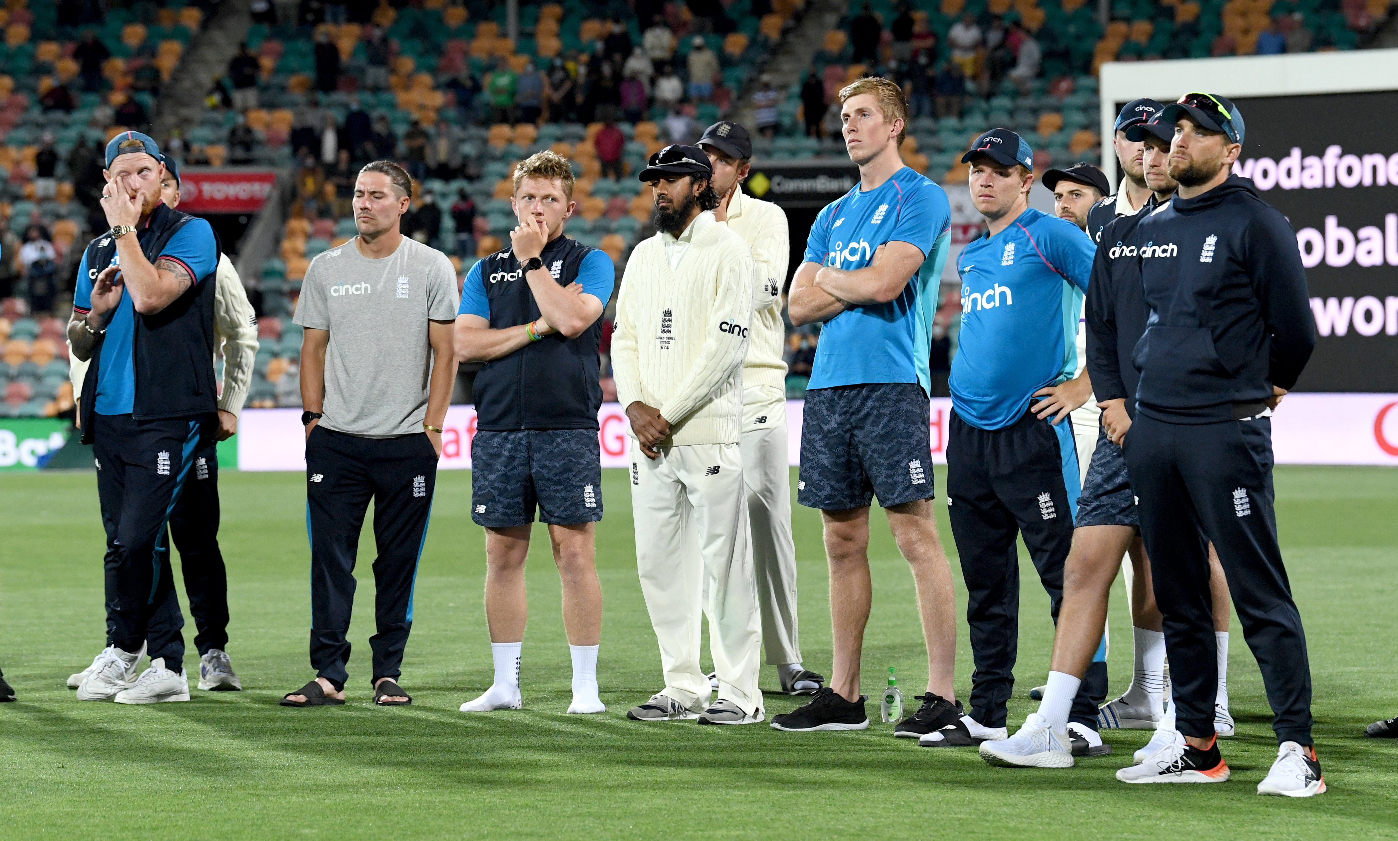 England were comprehensively beaten in Australia (Darren England via AAP/PA)