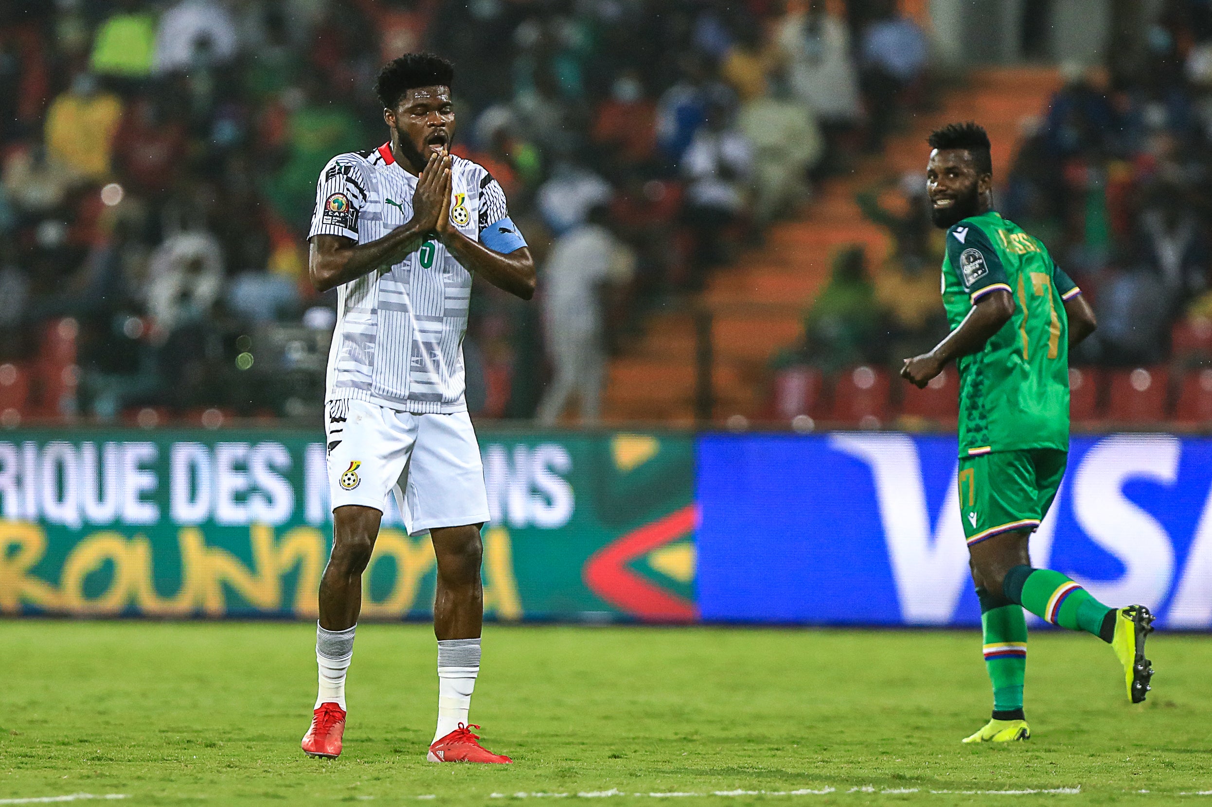 Ghana captain and Arsenal midfielder Thomas Partey