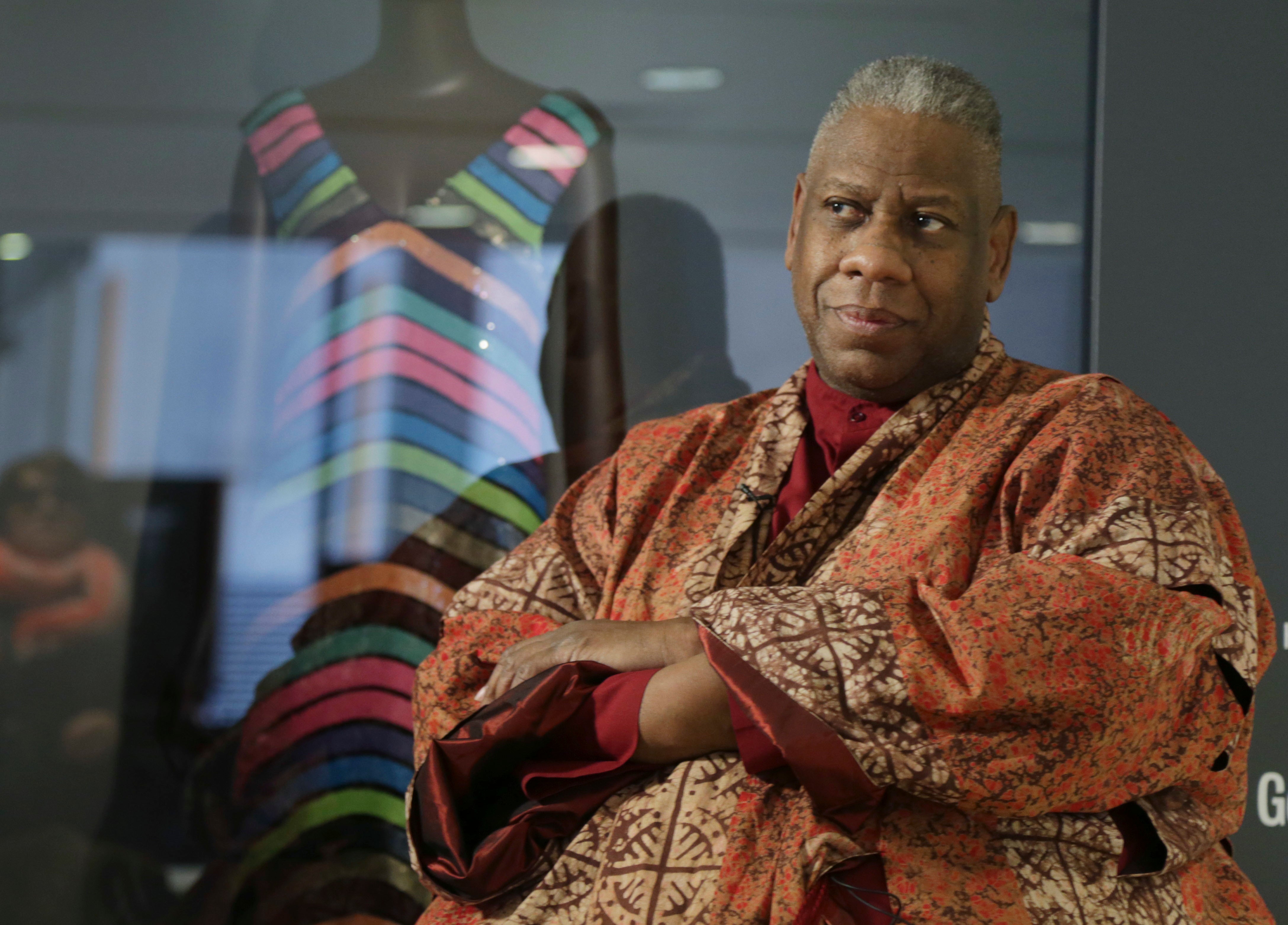 Andre Leon Talley has died aged 73 (Seth Wenig/AP)