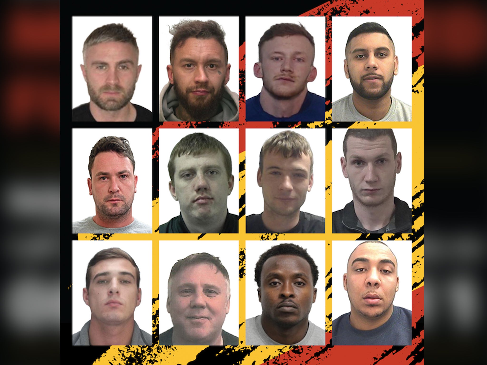 The 12 most wanted UK fugitives thought to be hiding in Spain have been named by law enforcement