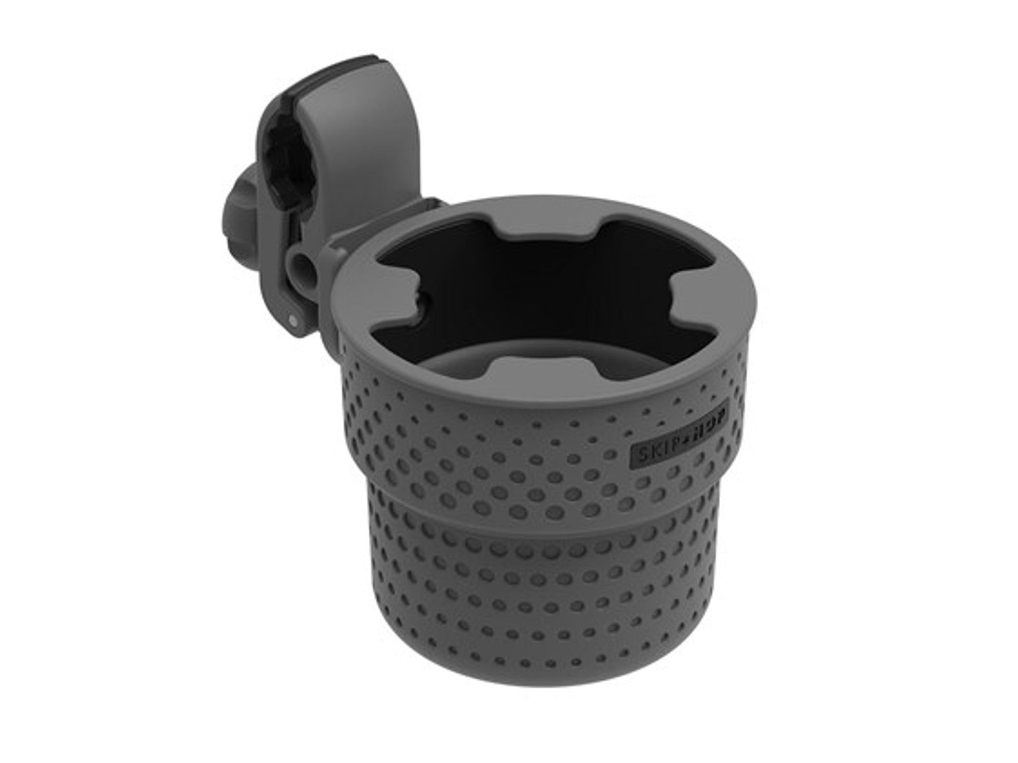 Skip-Hop grey stroll & connect cup holder indybest.jpg