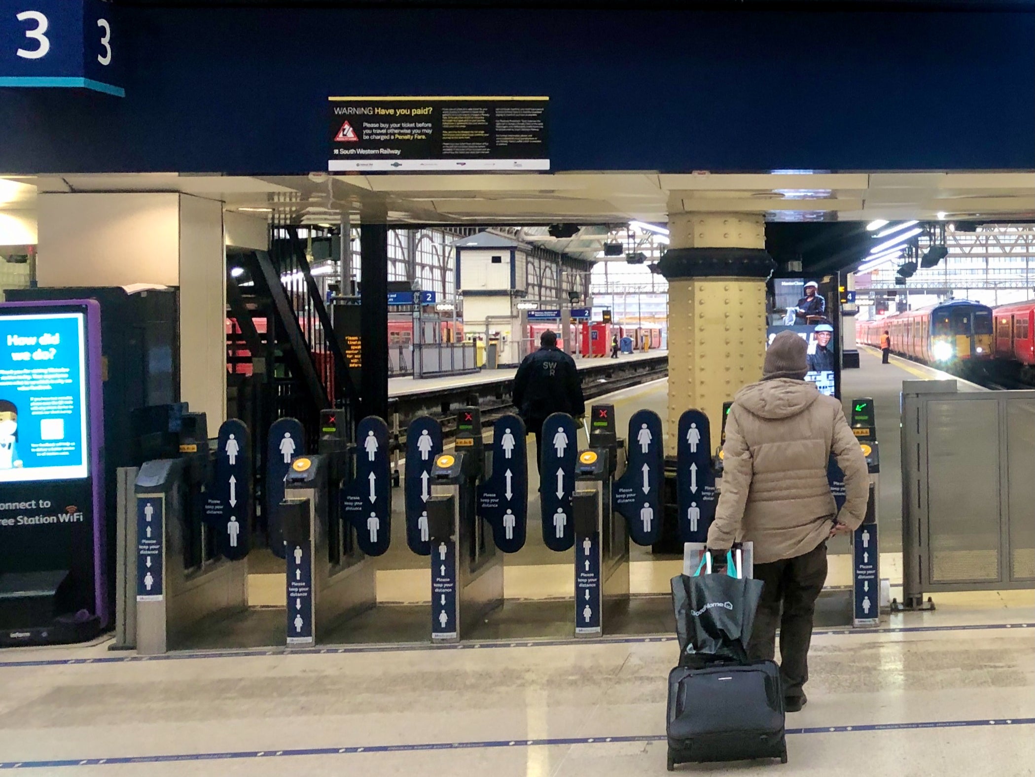 Departing soon: London Waterloo station, previously the busiest transport terminal in Europe