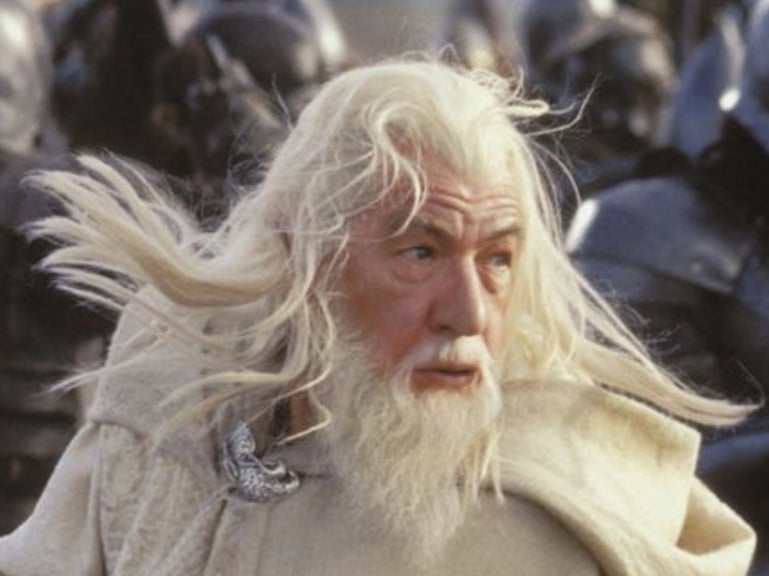 Ian McKellen as Gandalf