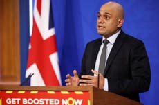 Omicron in retreat but Covid not over yet, says Sajid Javid as he scraps precautions